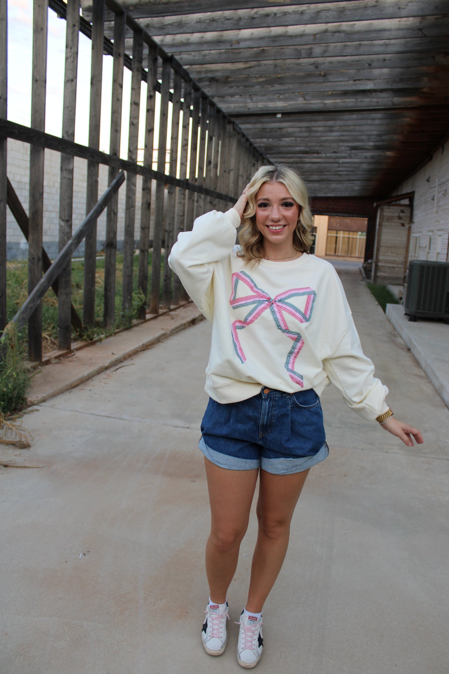 Ribbon Dreams Crewneck