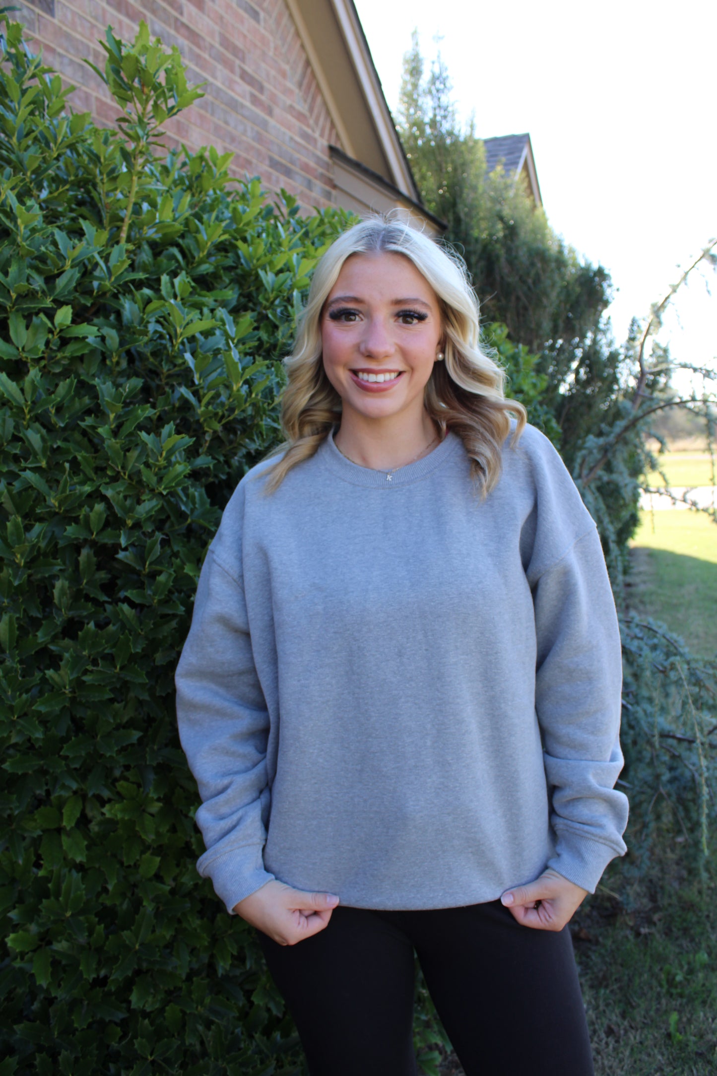 Simple Grey Crewneck