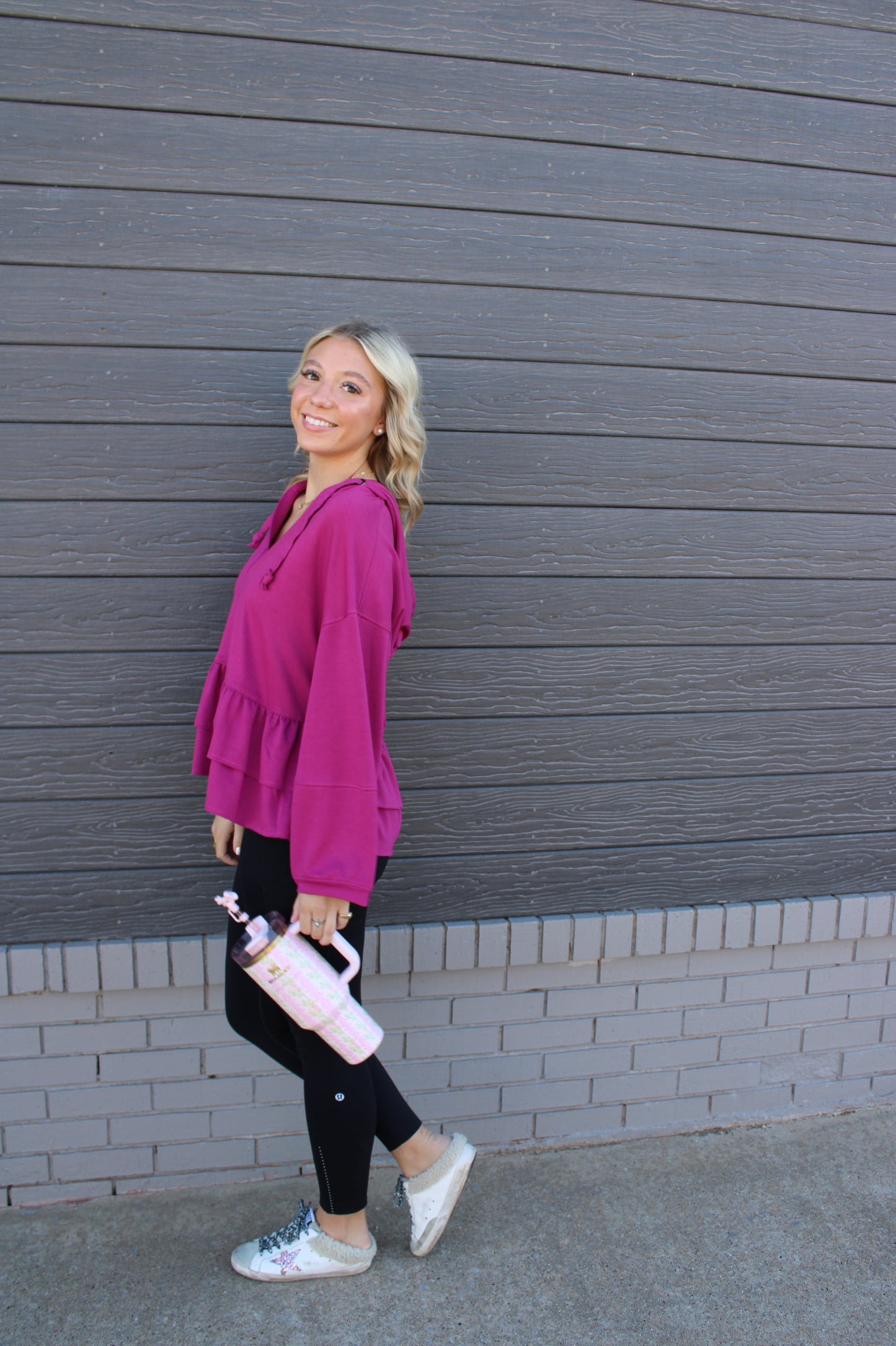 Cute & Casual Hooded Sweatshirt