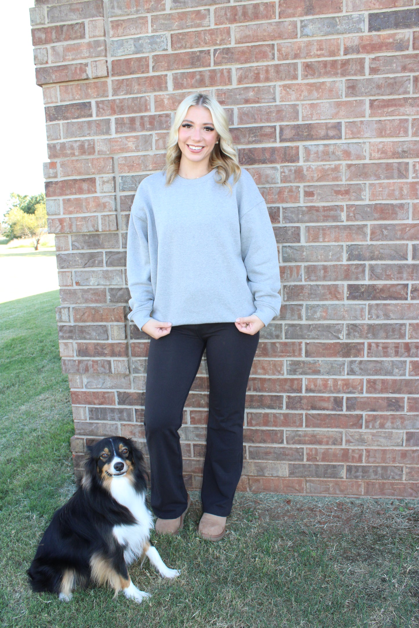 Simple Grey Crewneck