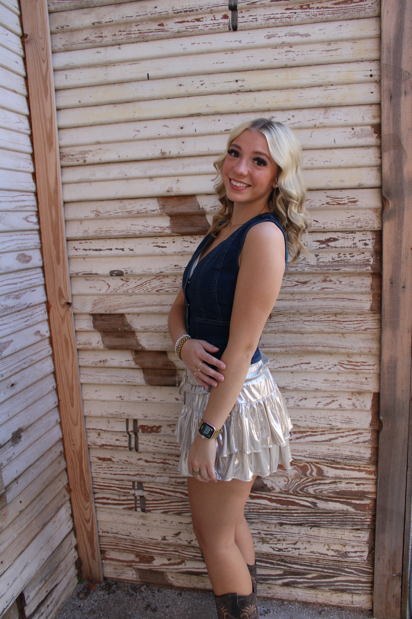 Wild West Denim Vest