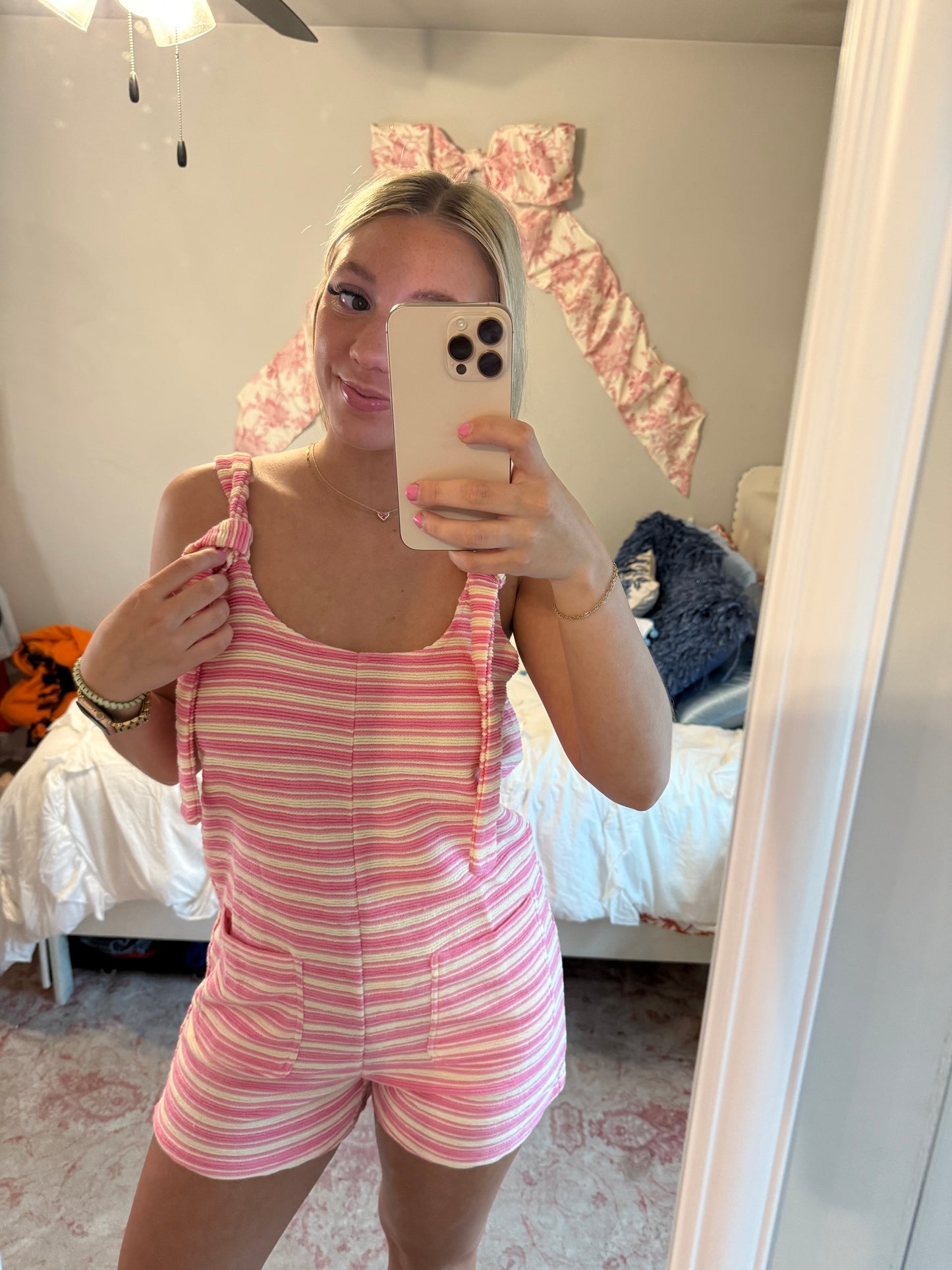 Pink Lemonade Romper