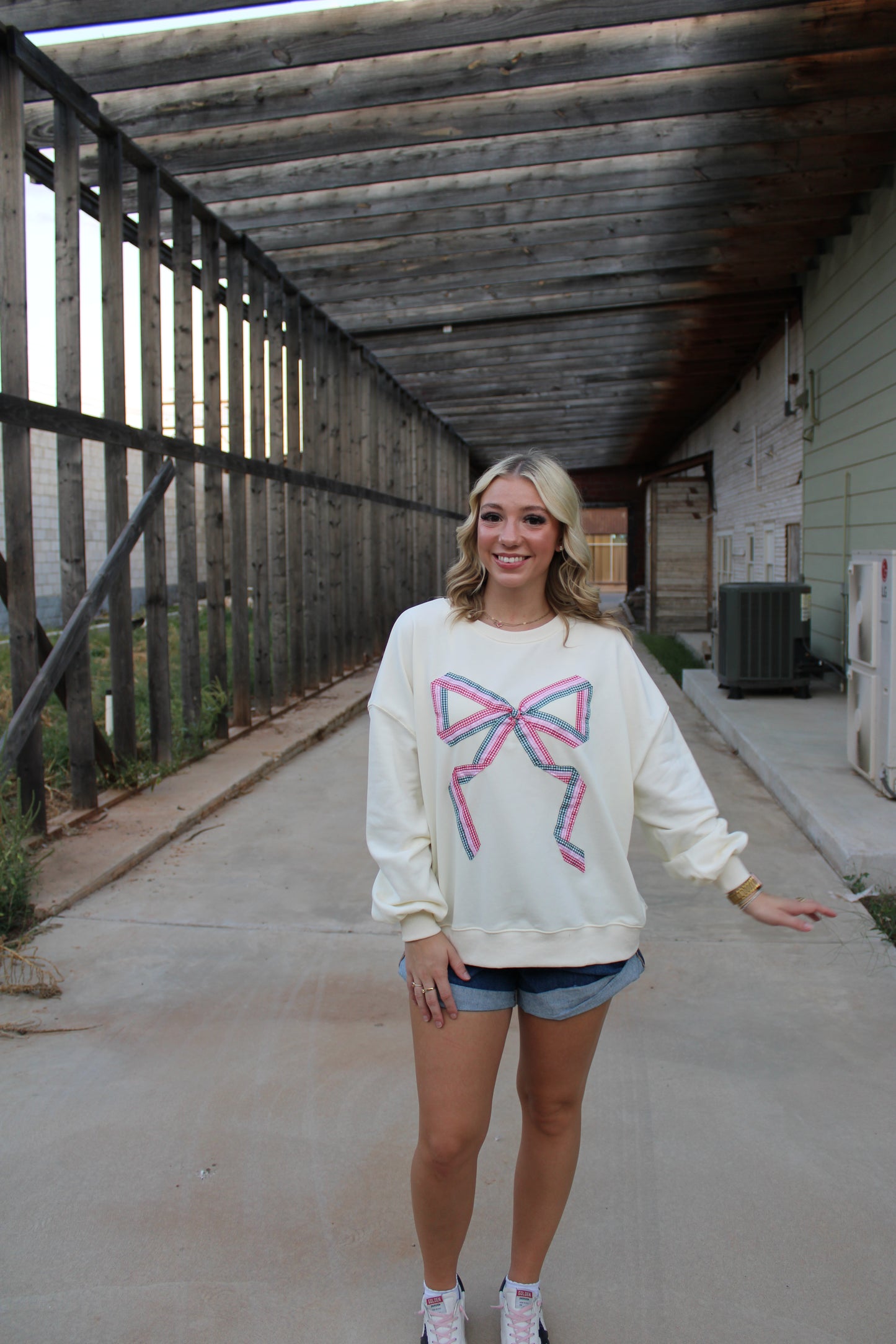 Ribbon Dreams Crewneck