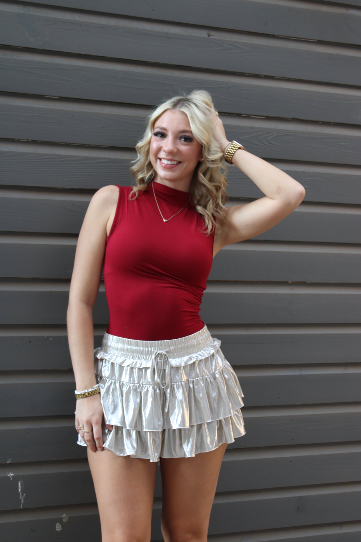 Boomer Mock Neck Top