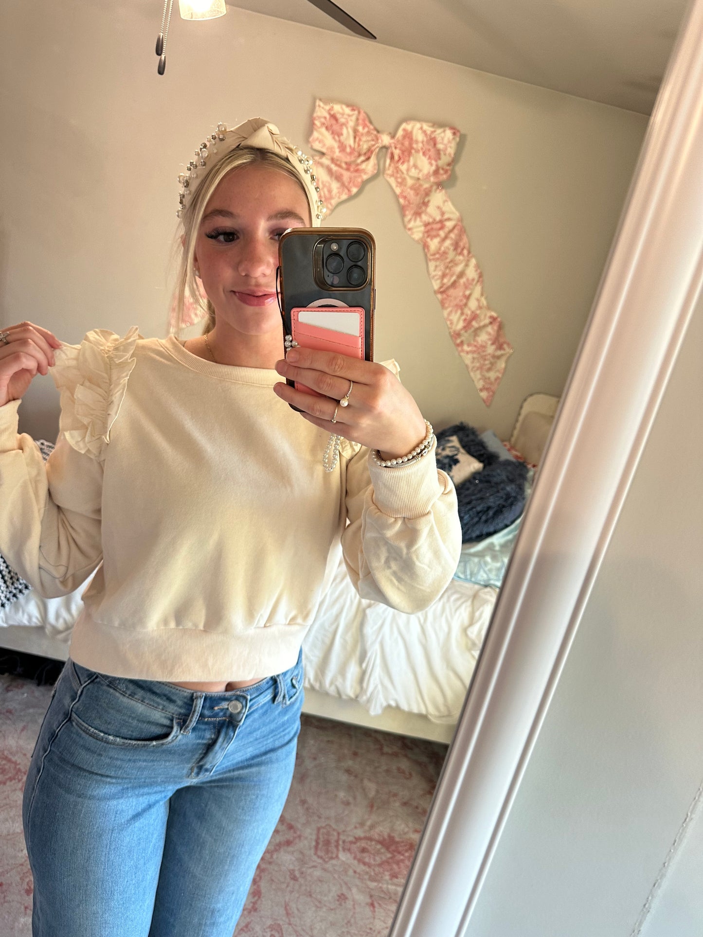 Eliza Cropped Sweatshirt