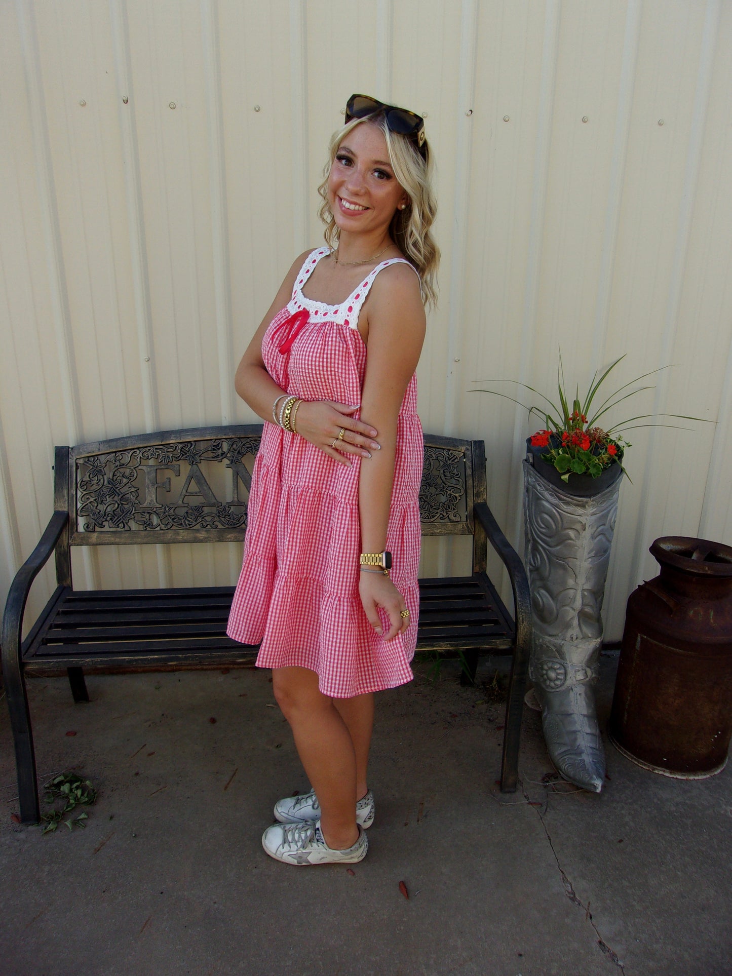 Miss Americana Gingham Dress