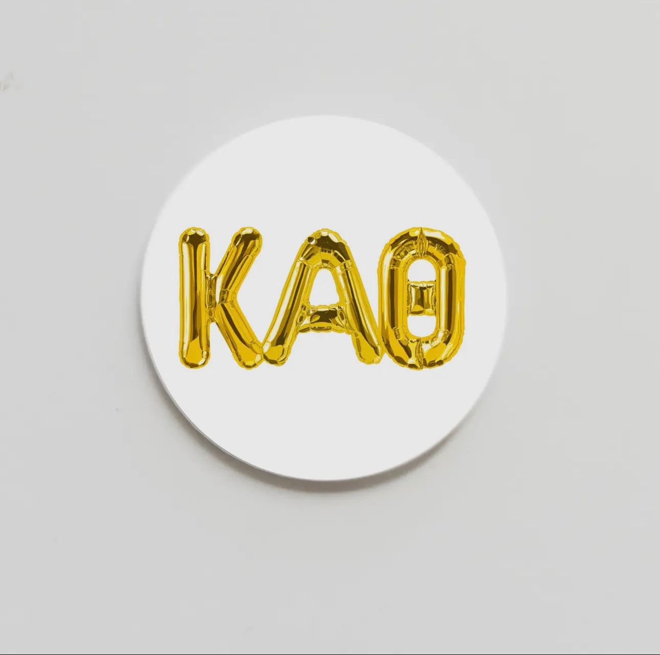 BALLOON sorority button
