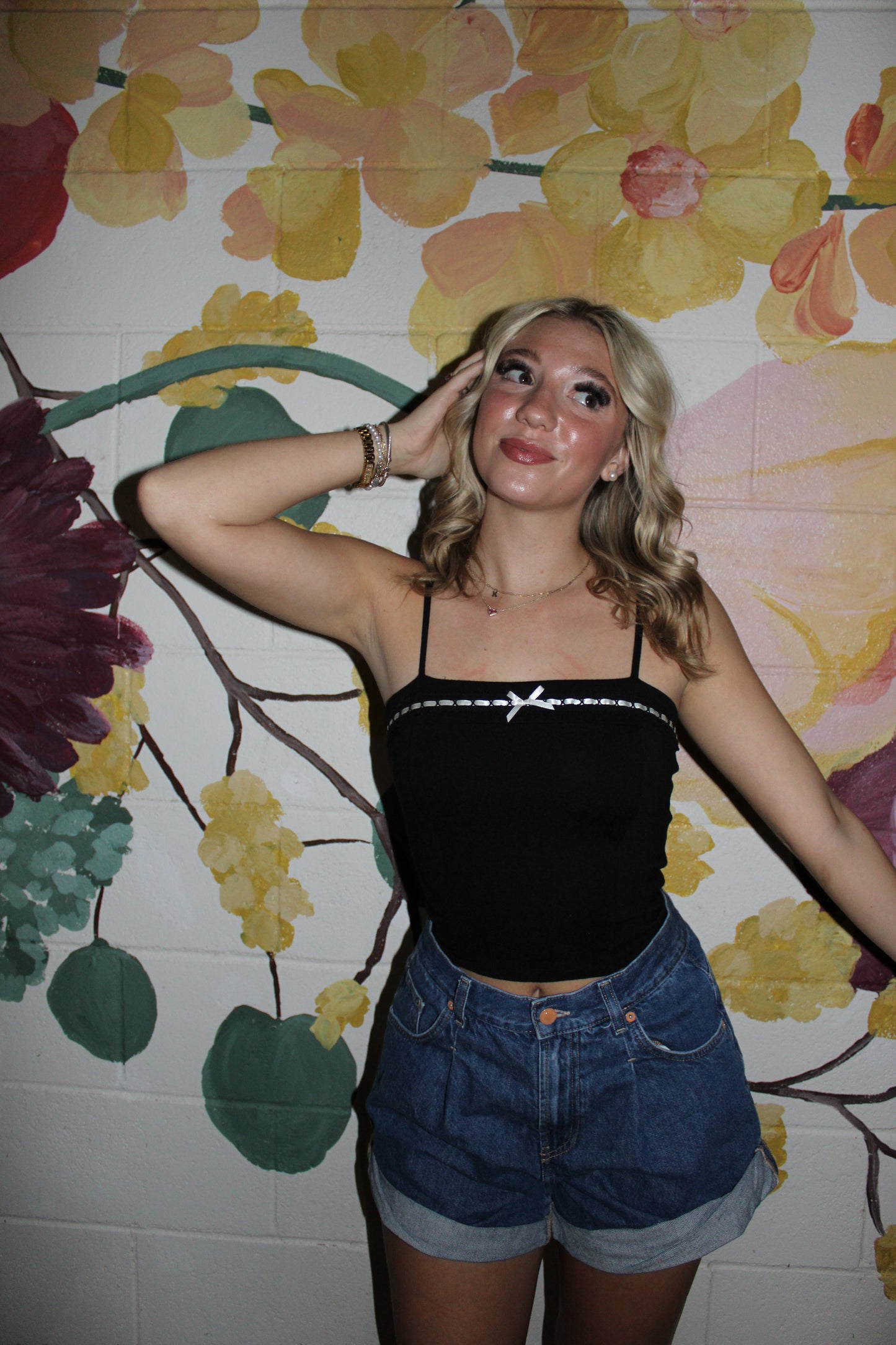 Sweet Stitch Cropped Tank