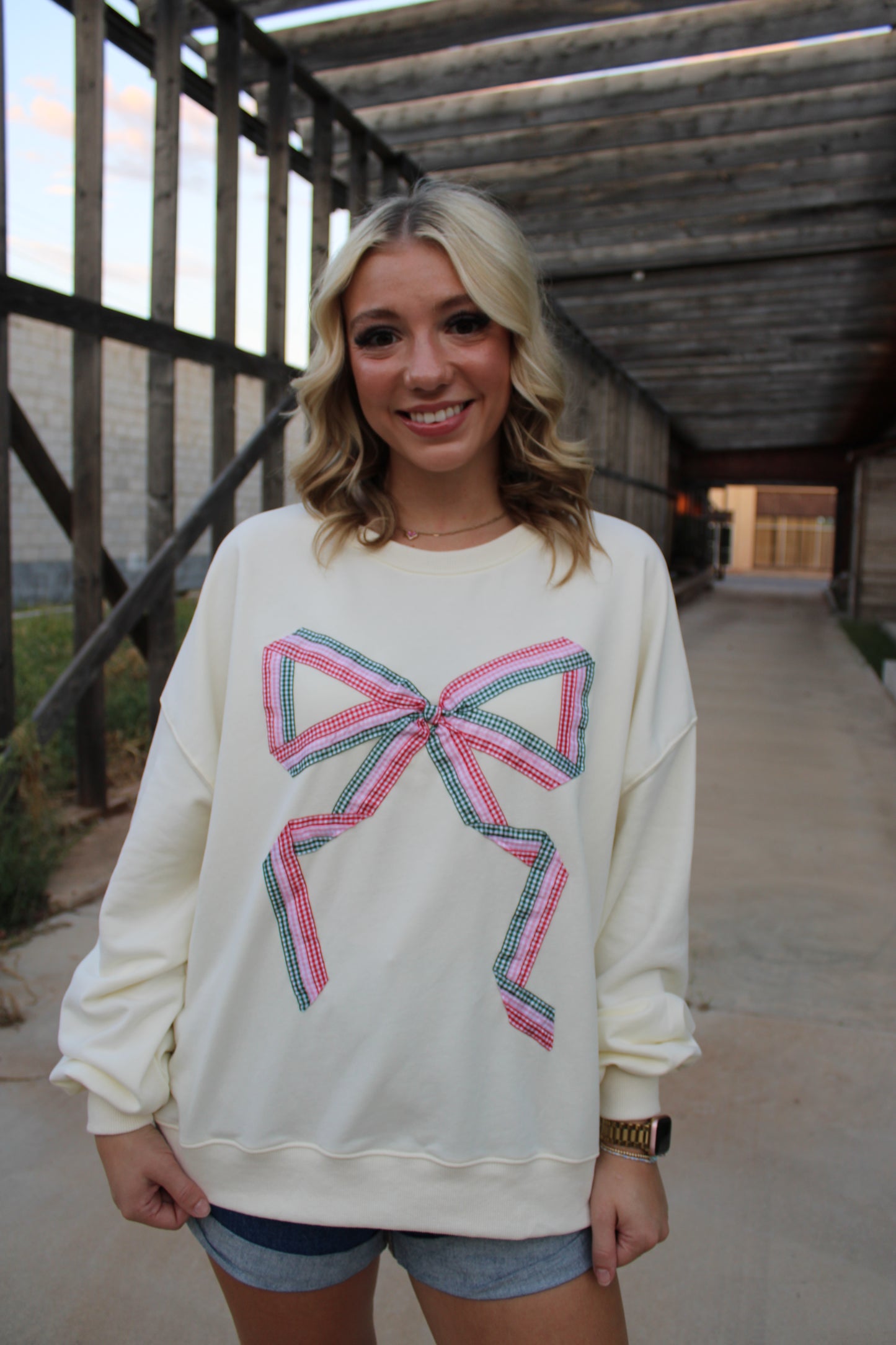 Ribbon Dreams Crewneck