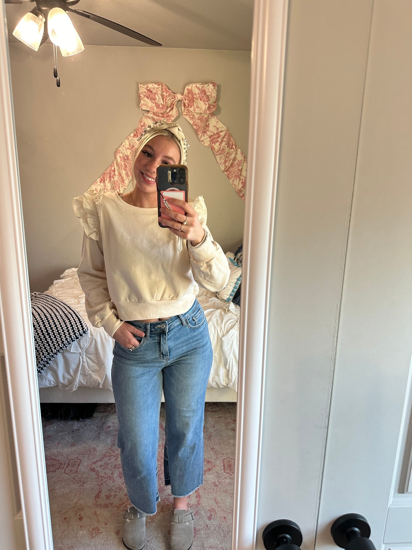 Eliza Cropped Sweatshirt