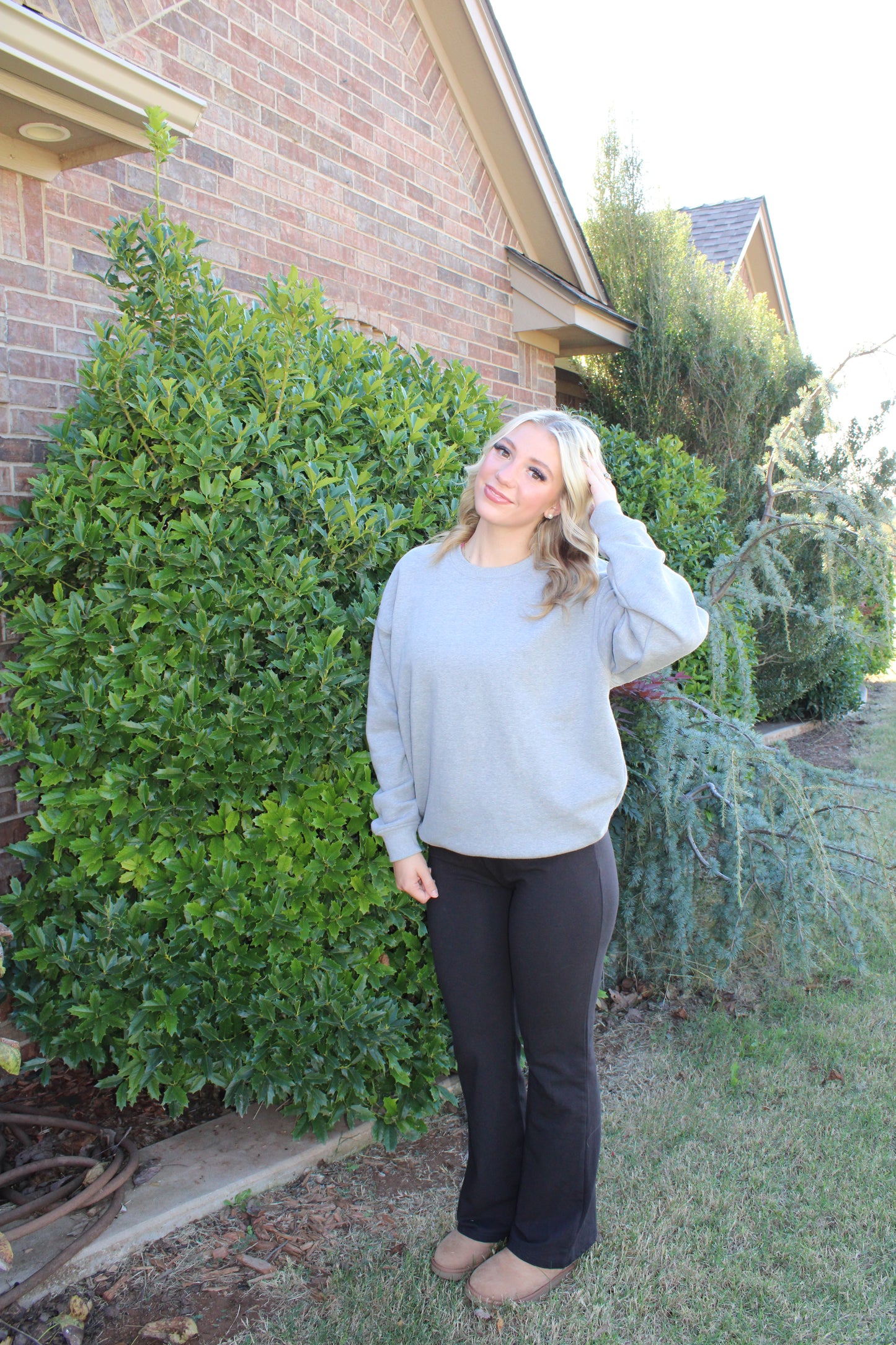 Simple Grey Crewneck
