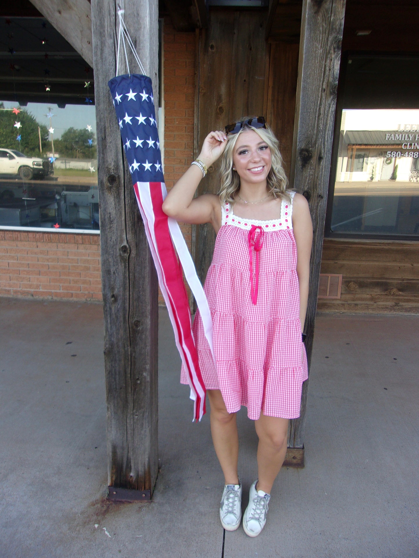 Miss Americana Gingham Dress