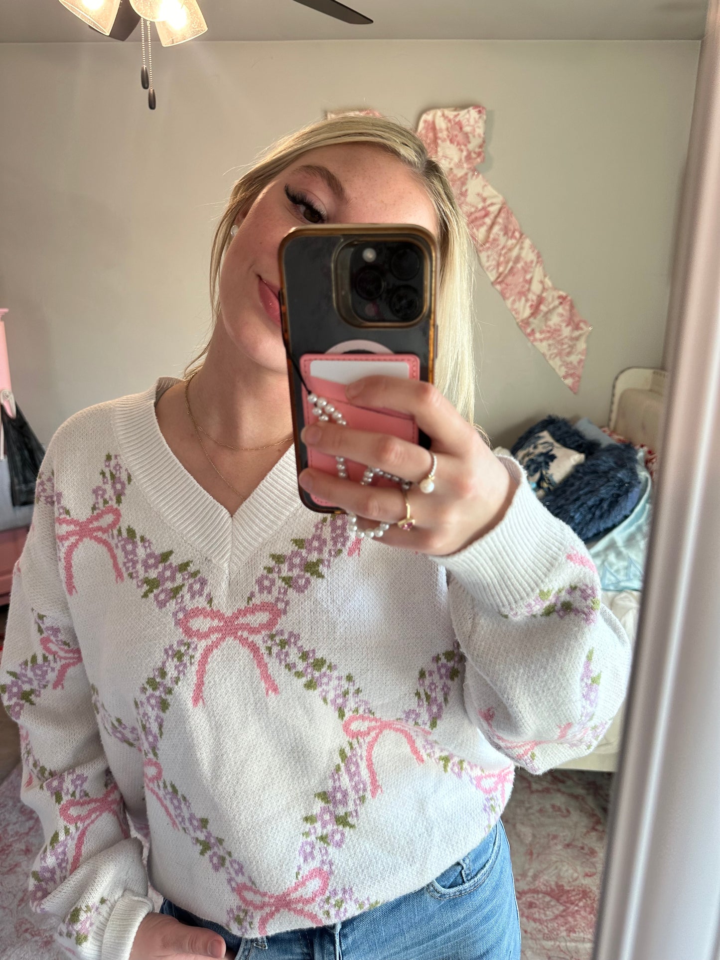 Cozy Coquette Sweater