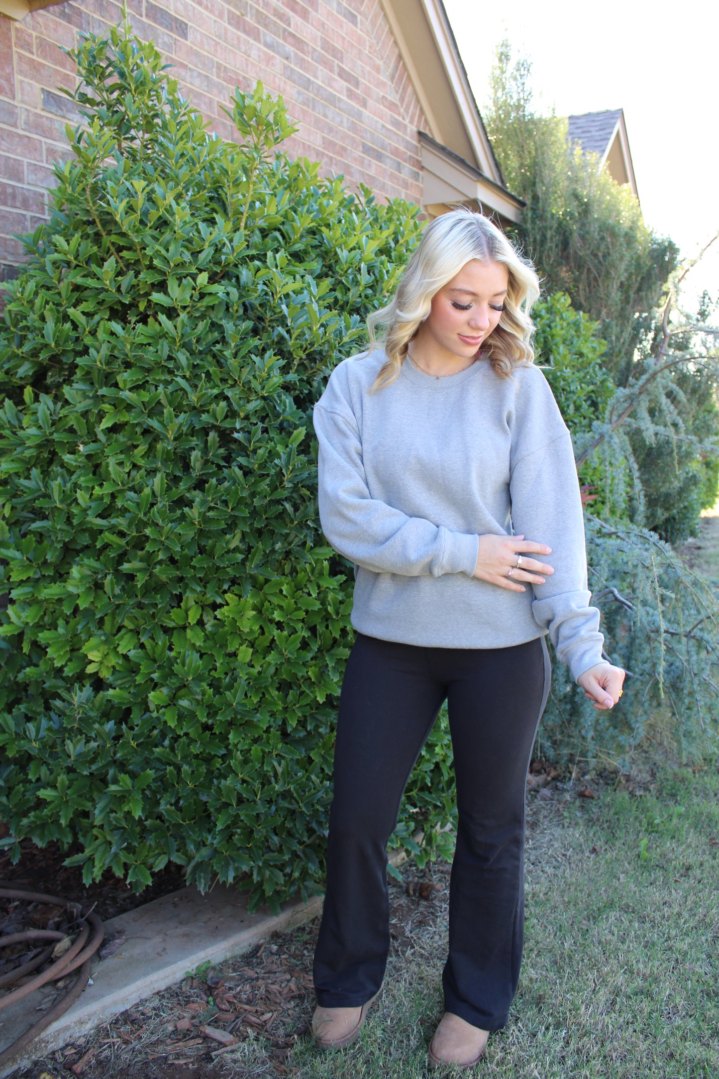 Simple Grey Crewneck