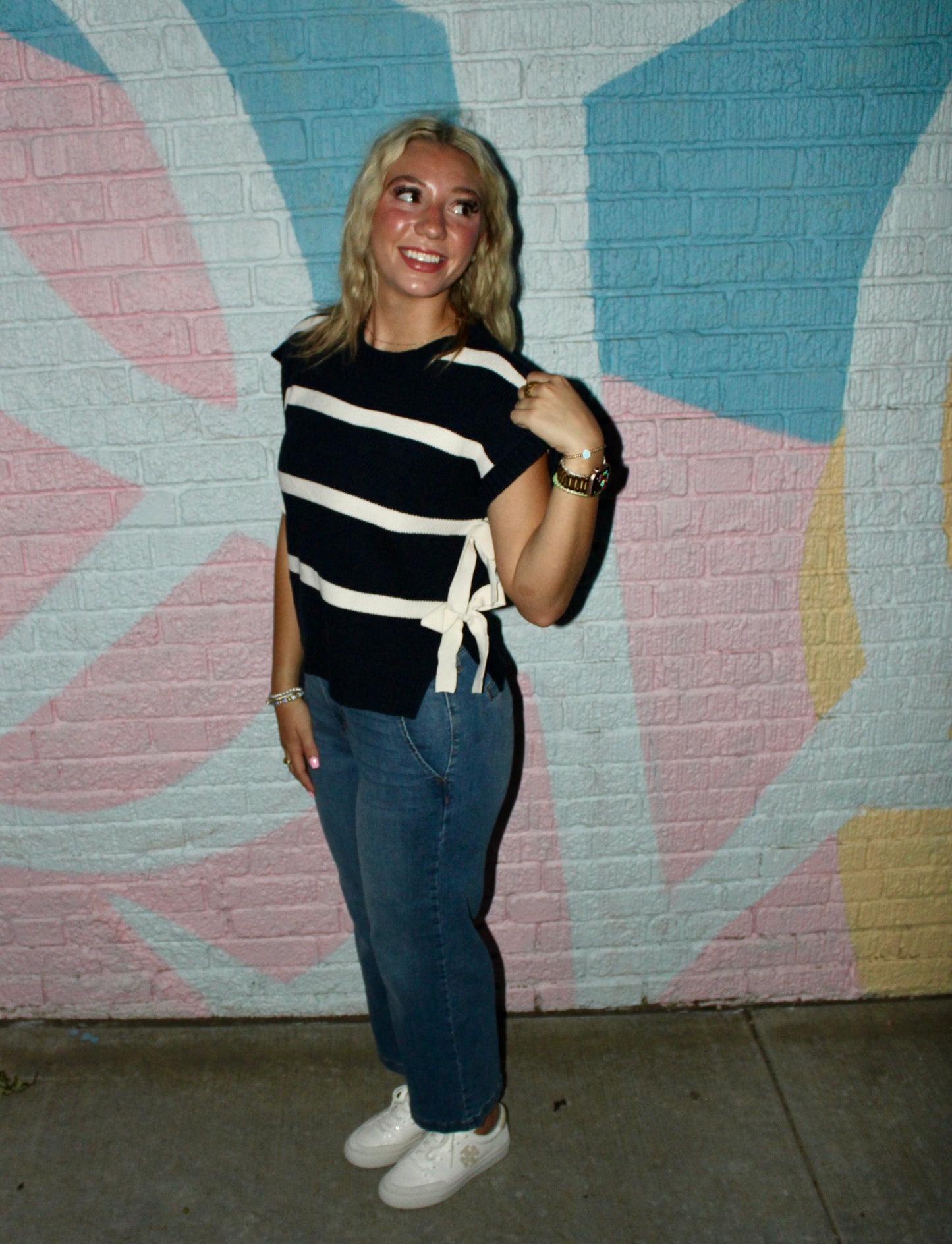 Tied & True Sweater Vest