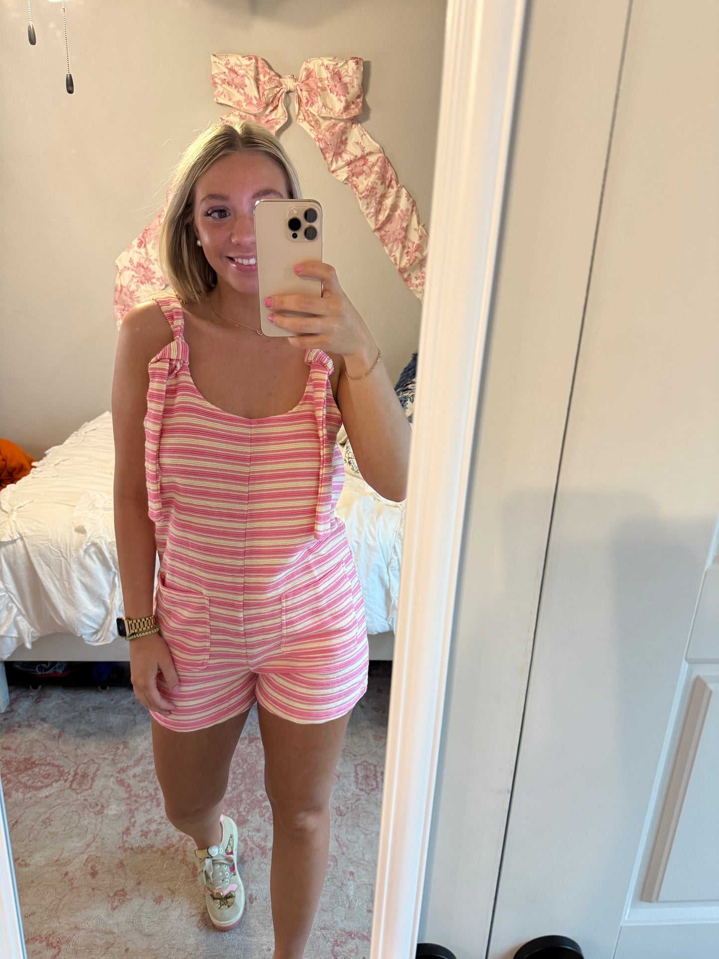 Pink Lemonade Romper