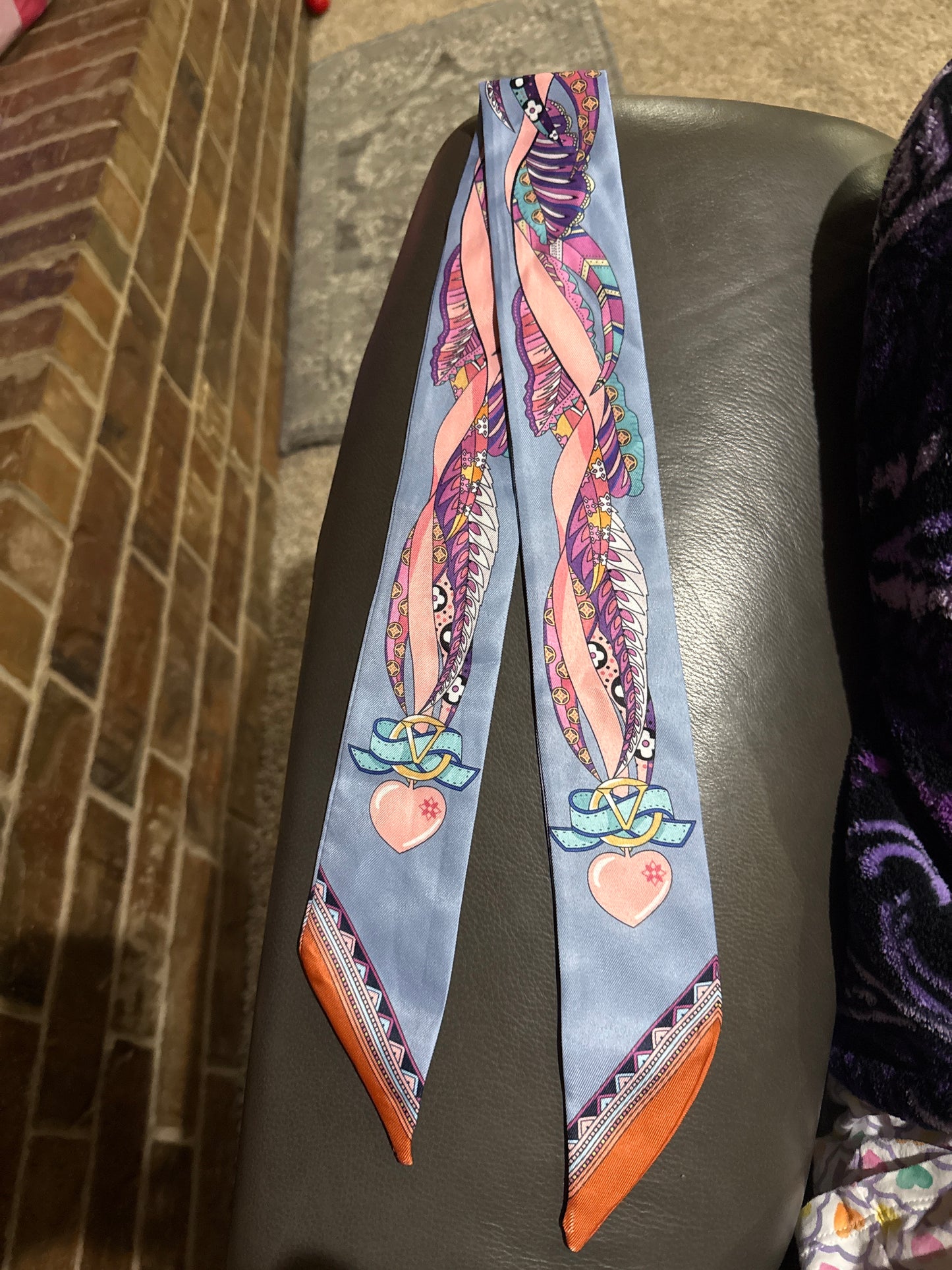 Multicolor Luxe Twilly