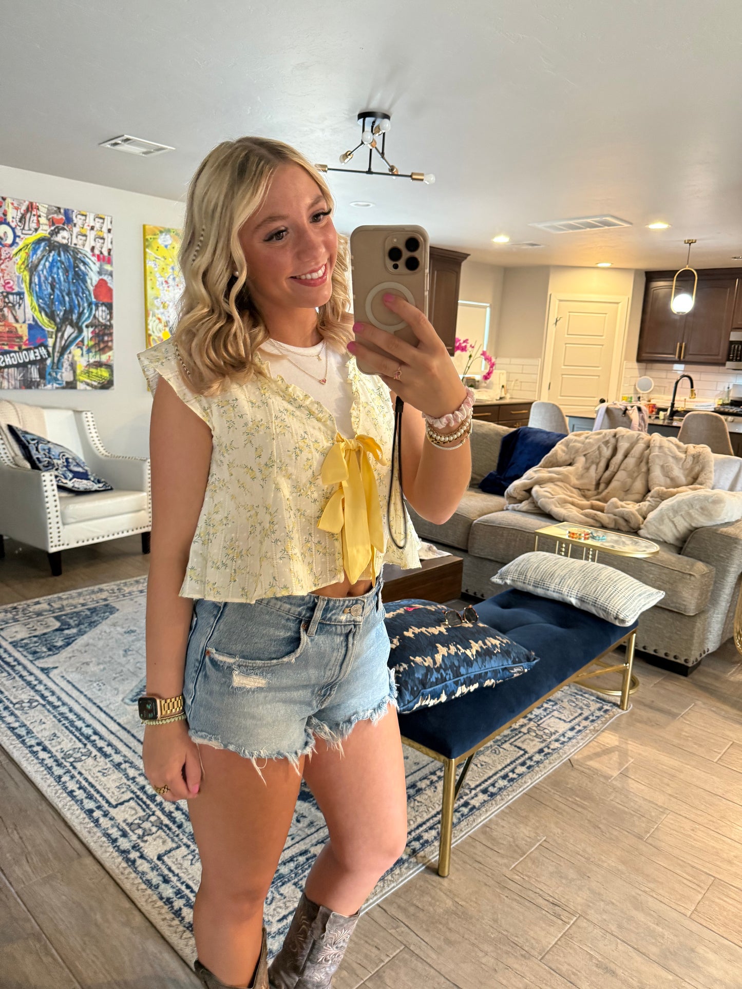 Garden Party Top