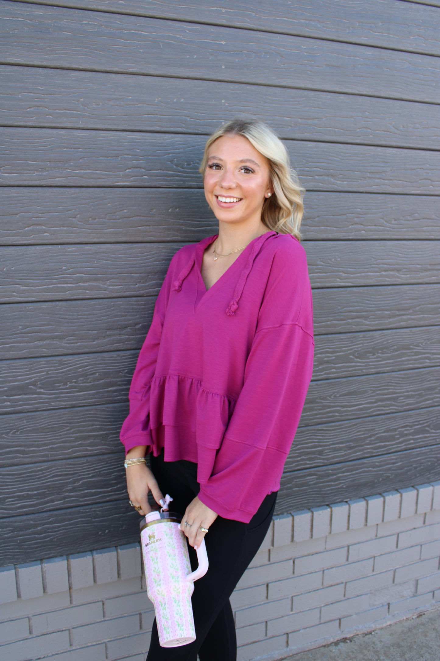 Cute & Casual Hooded Sweatshirt