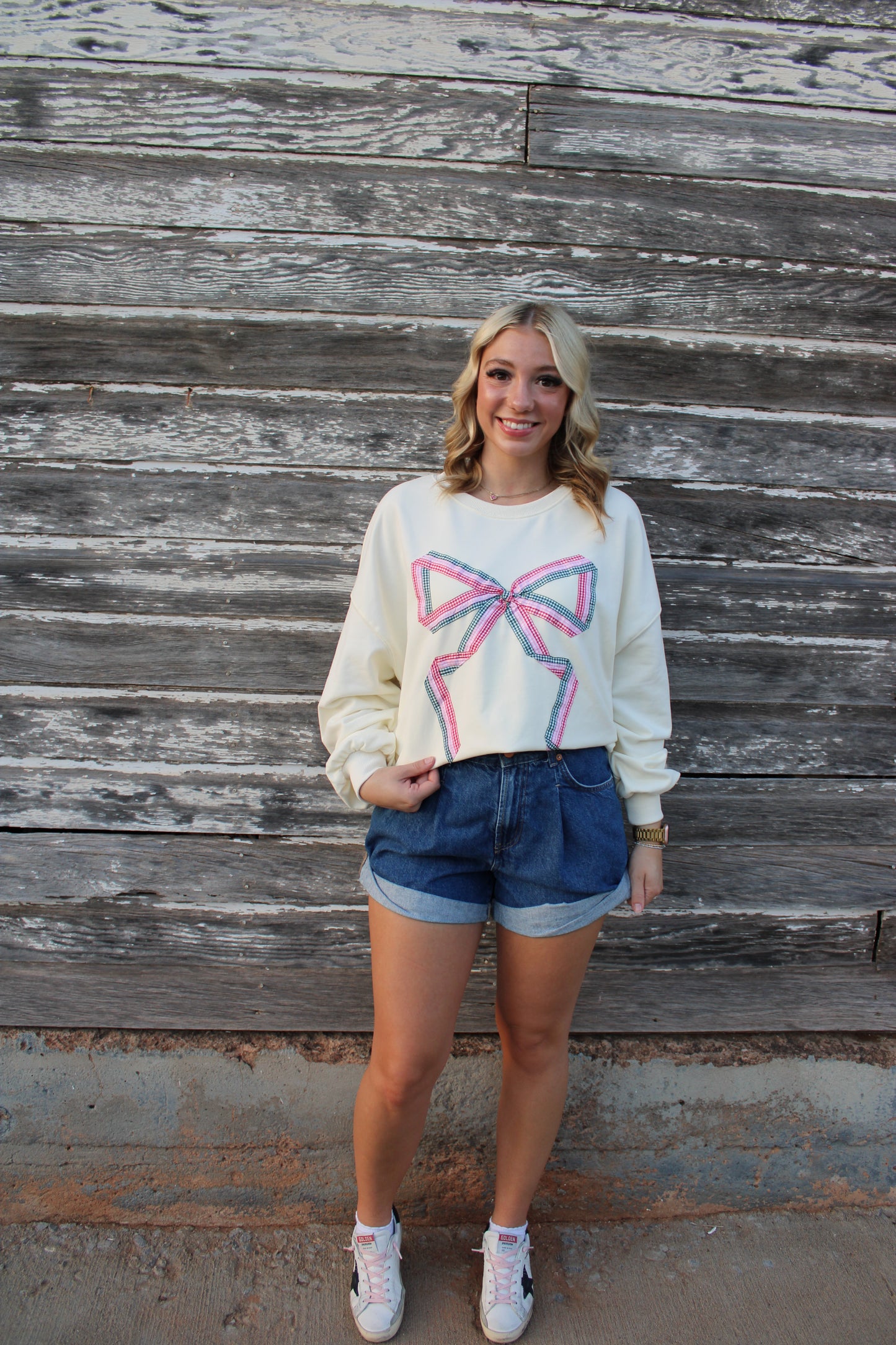 Ribbon Dreams Crewneck