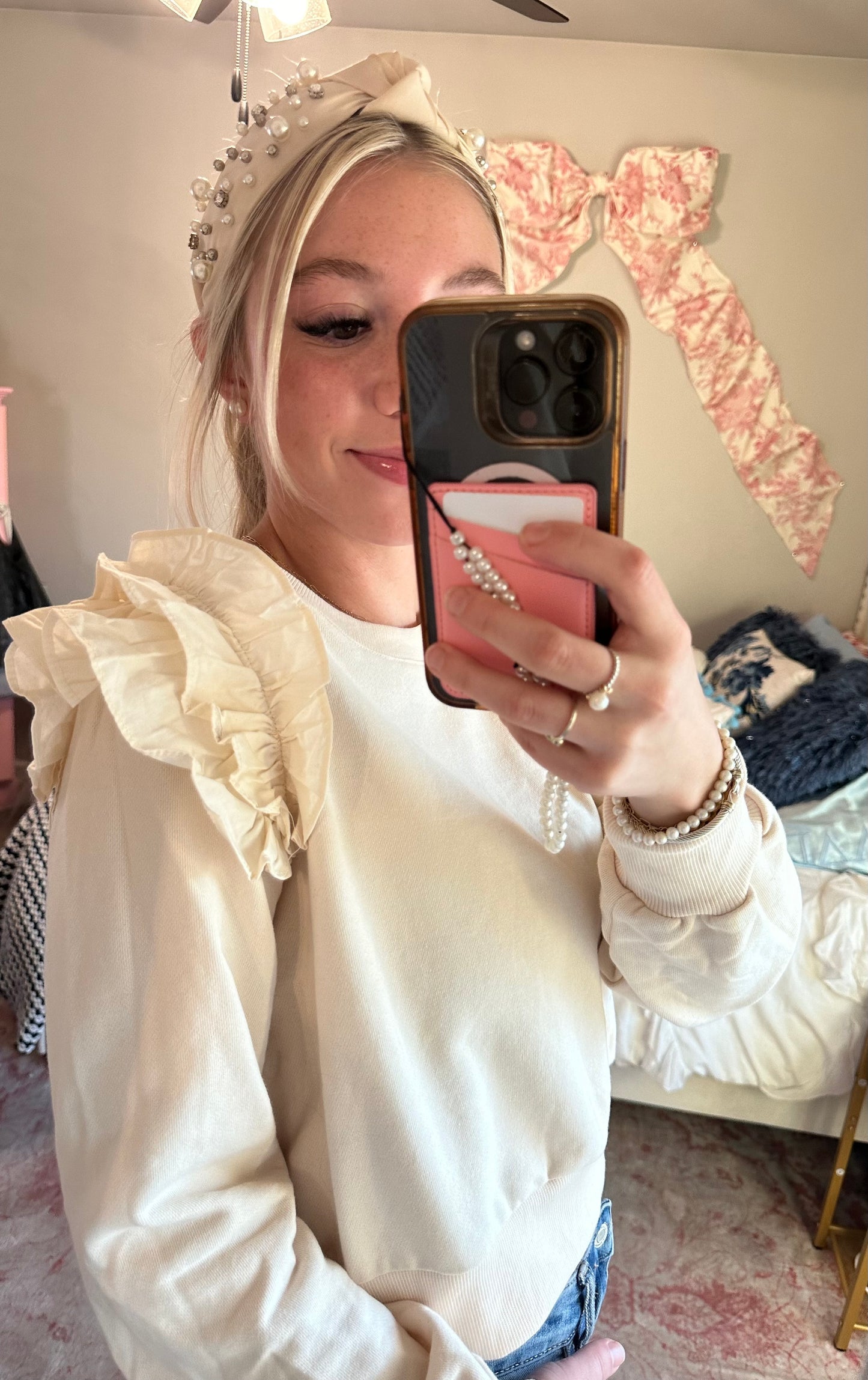 Eliza Cropped Sweatshirt