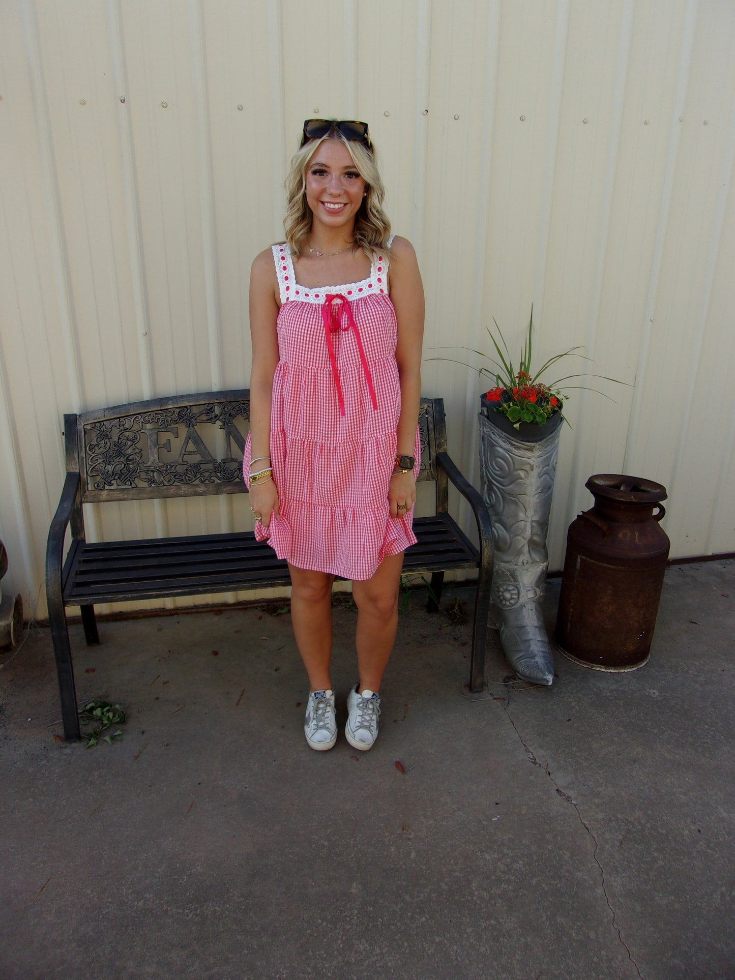 Miss Americana Gingham Dress