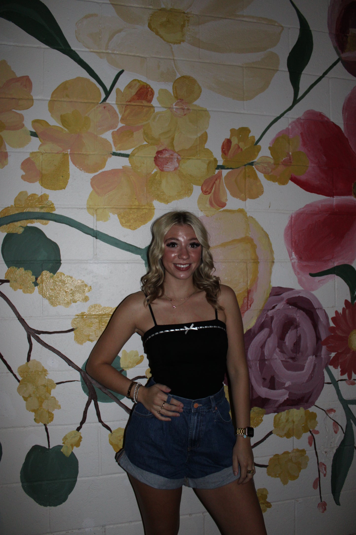 Sweet Stitch Cropped Tank