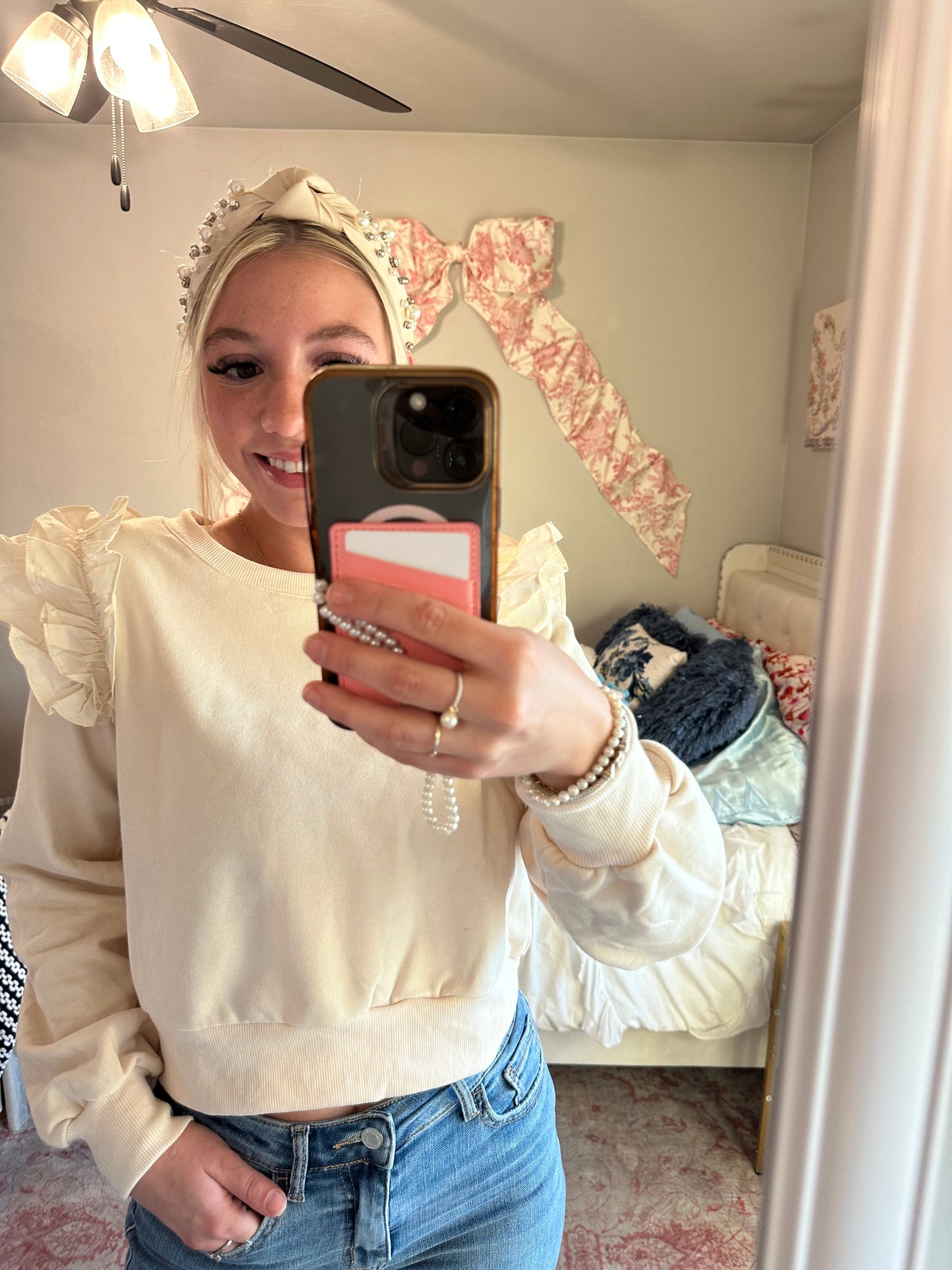 Eliza Cropped Sweatshirt
