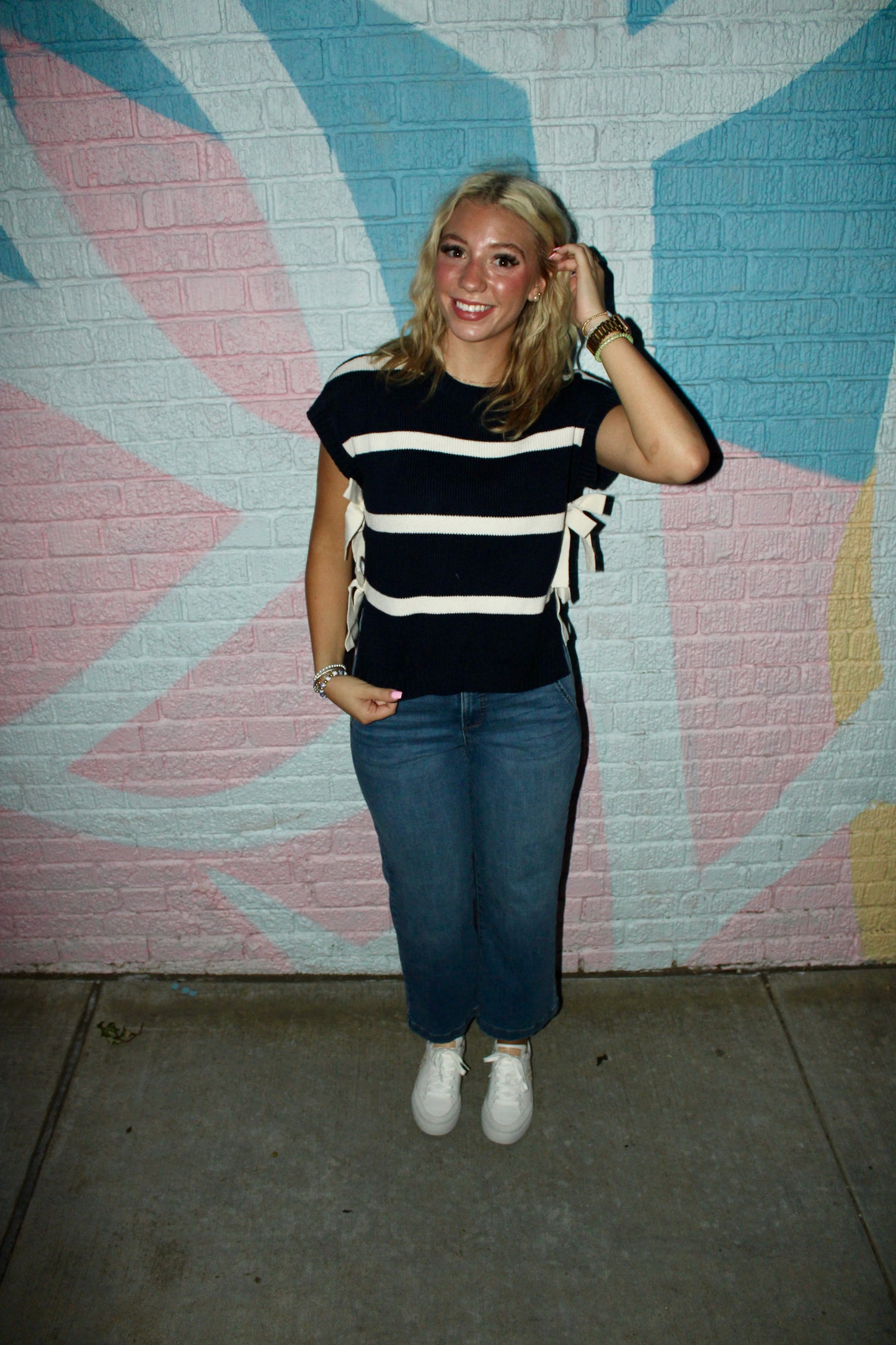 Tied & True Sweater Vest