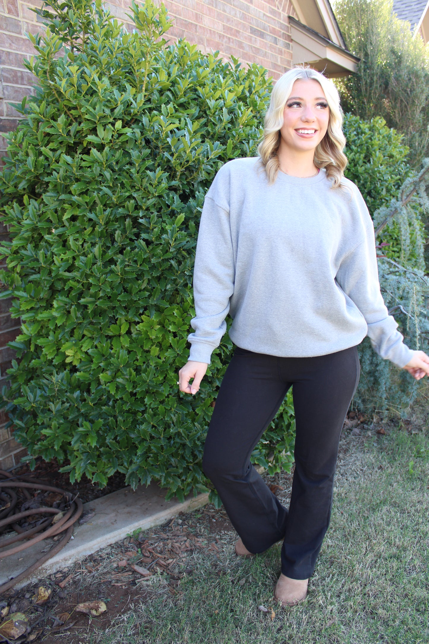 Simple Grey Crewneck