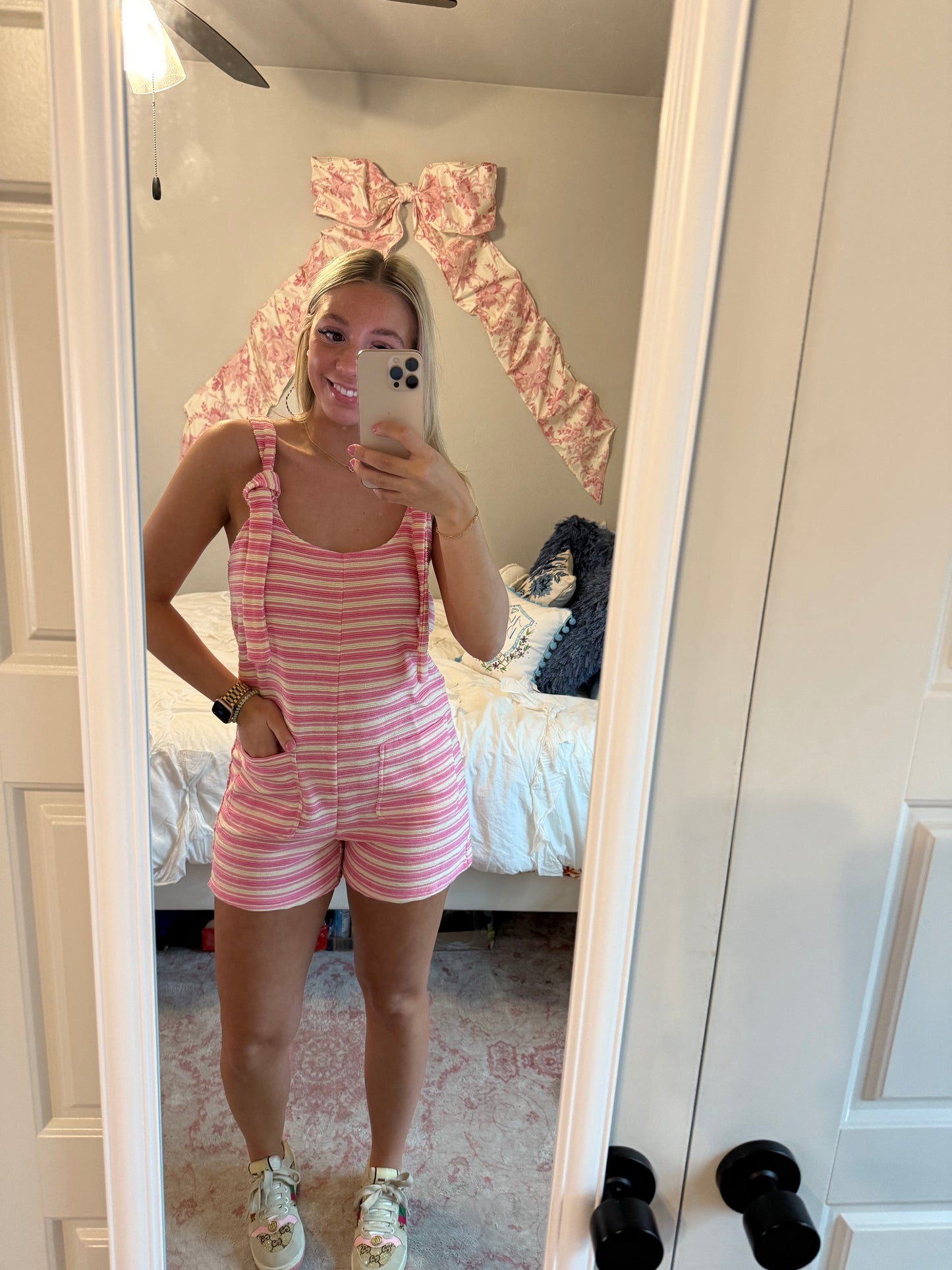 Pink Lemonade Romper