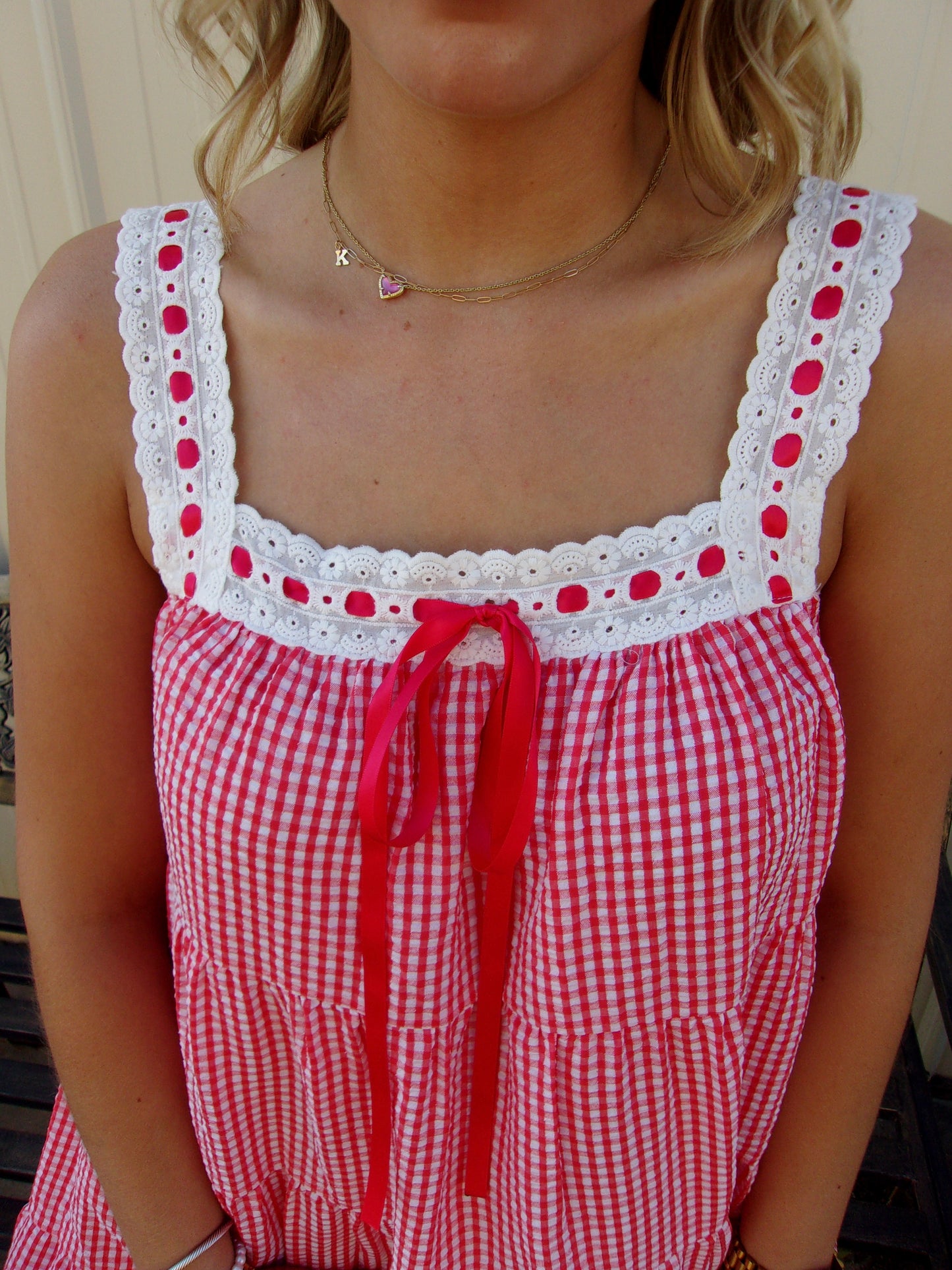 Miss Americana Gingham Dress