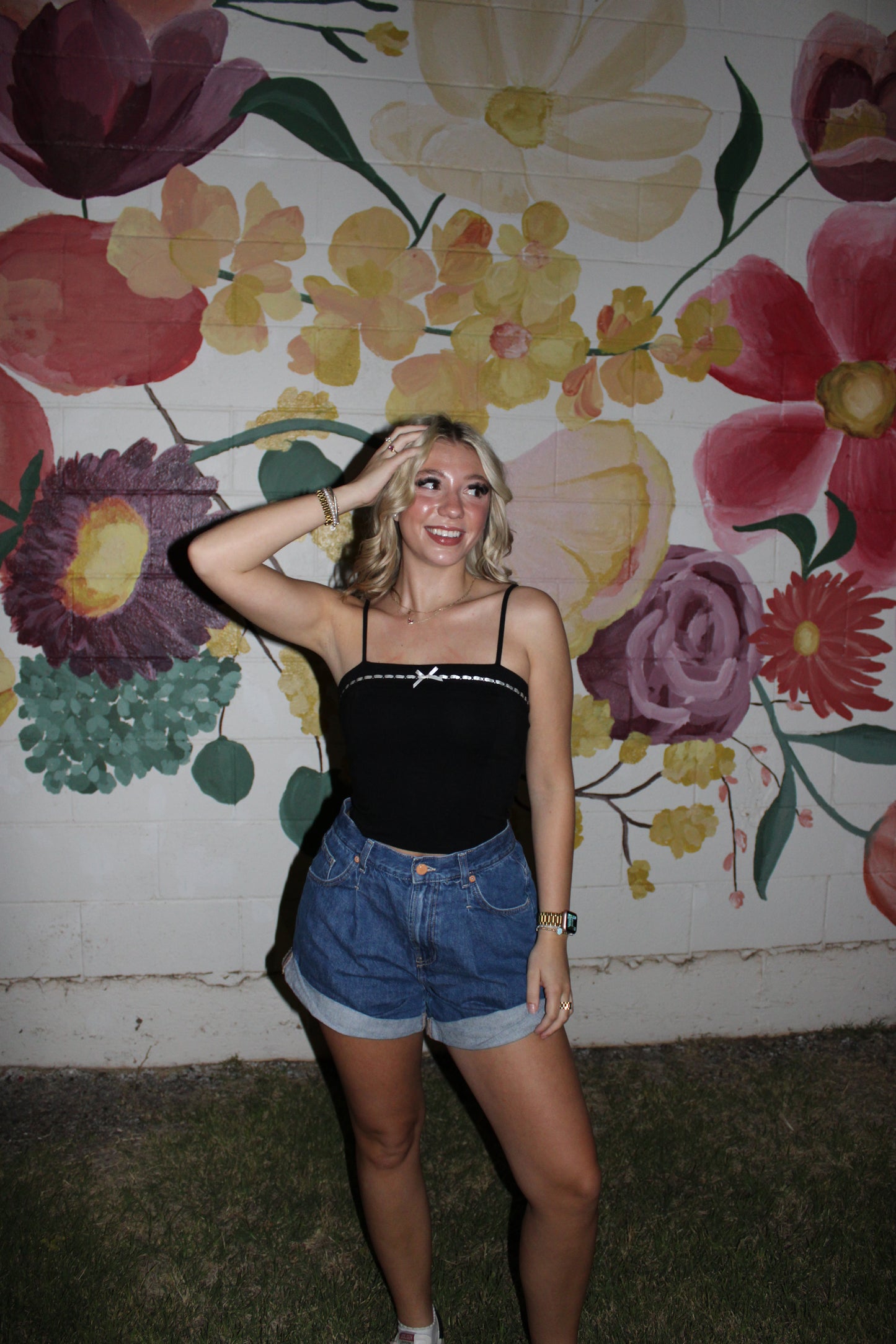 Sweet Stitch Cropped Tank