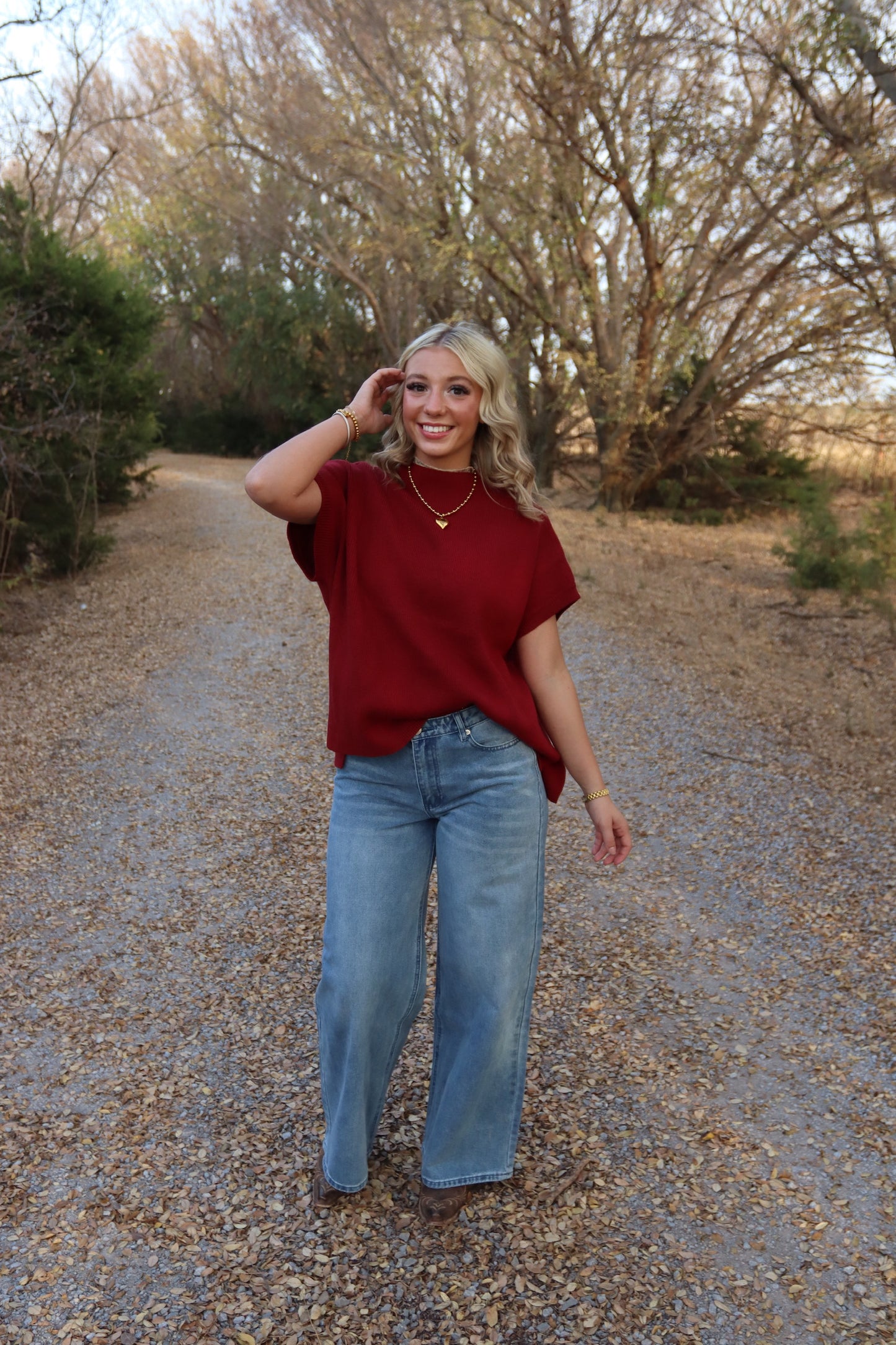 Apple Orchard Sweater Top