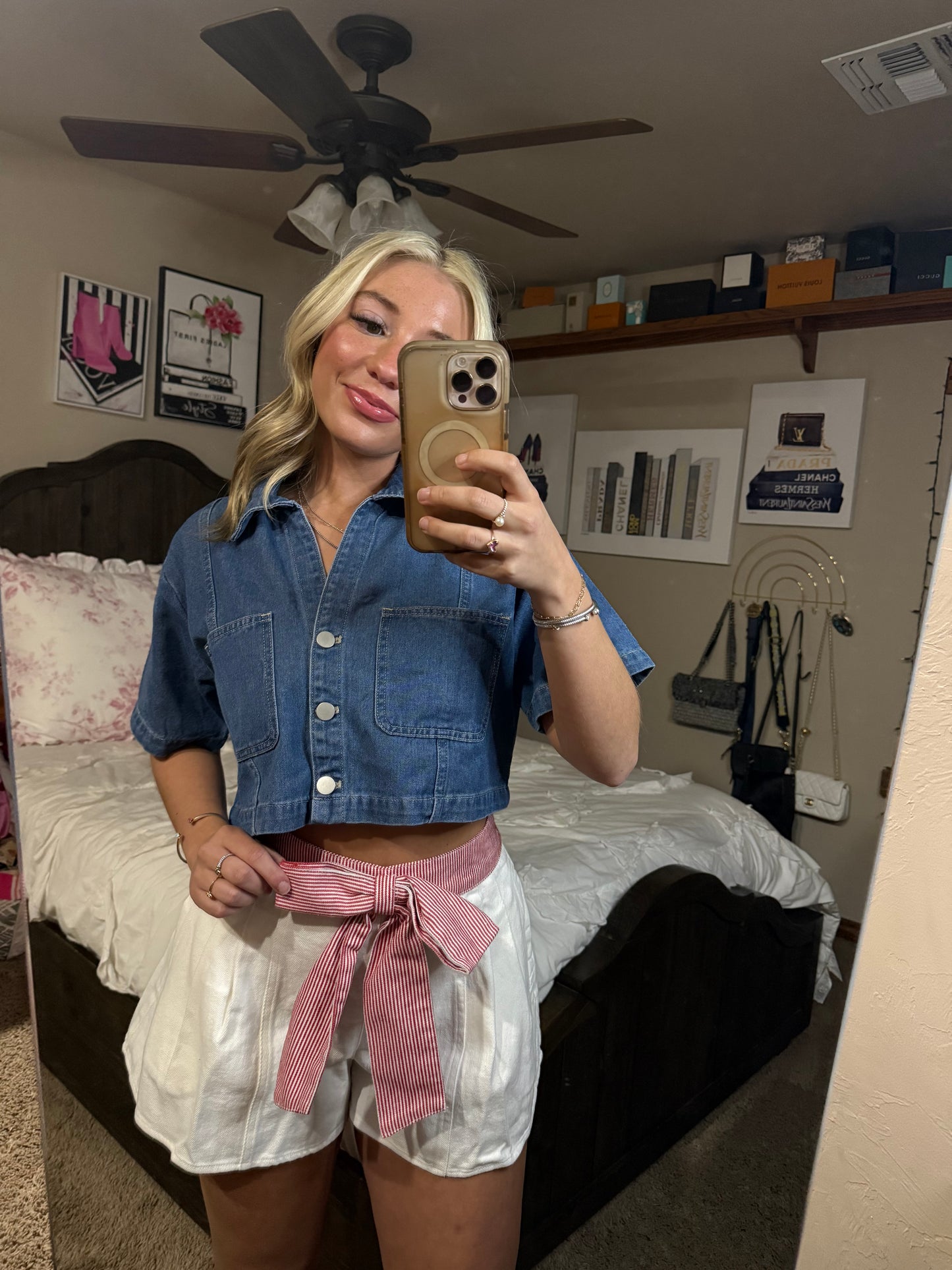 Scarlett Ribbon Shorts