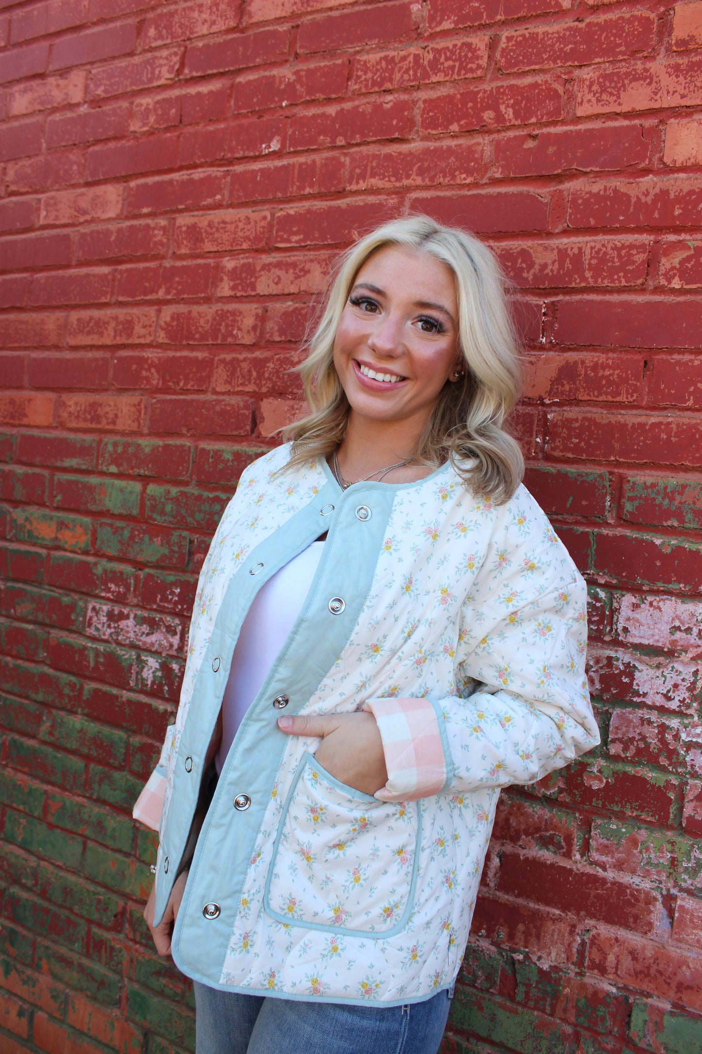 Pastel Petals Jacket