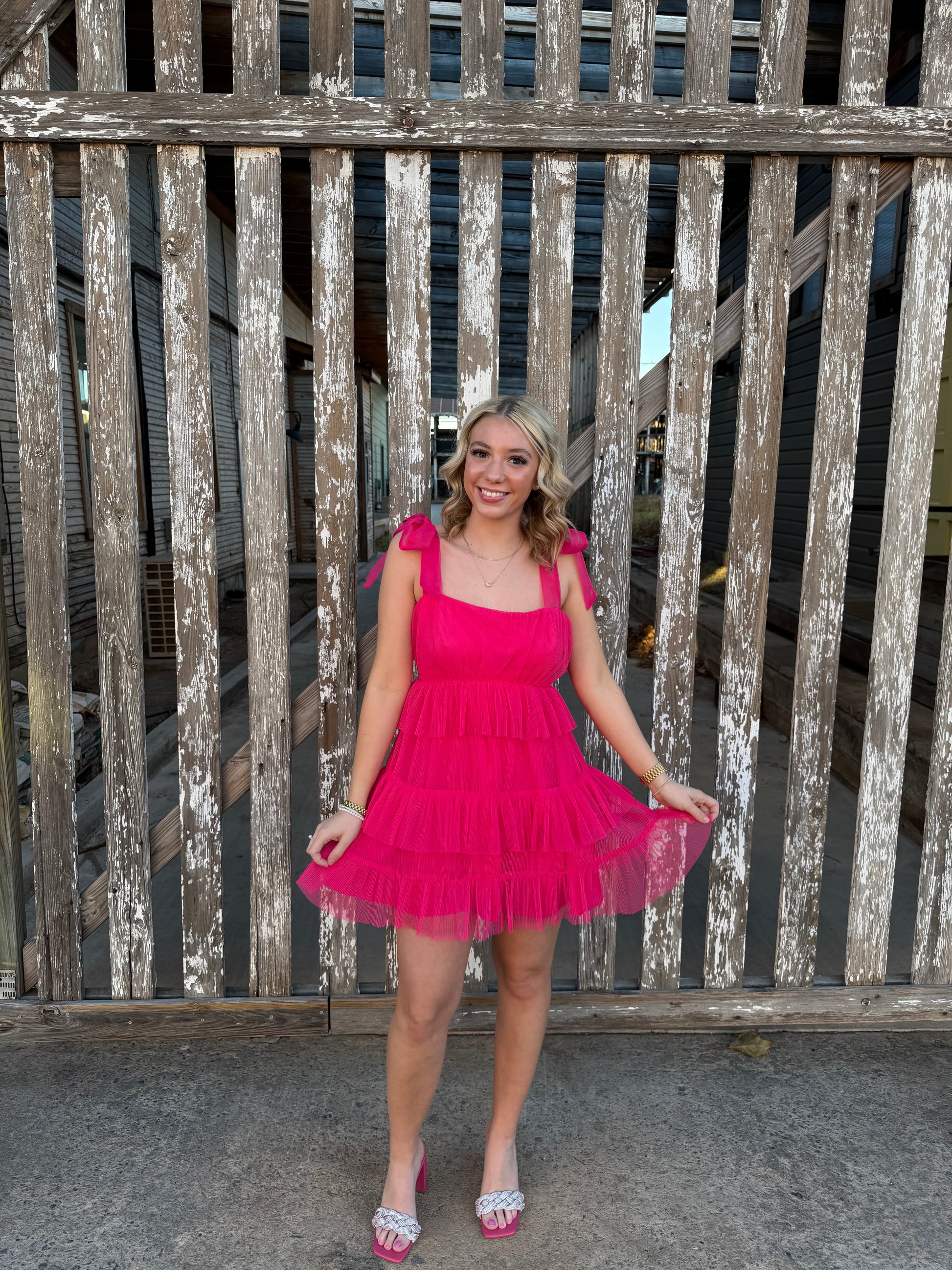 The Little Pink Dress – Disco Lane The Little Pink Dress – Disco Lane