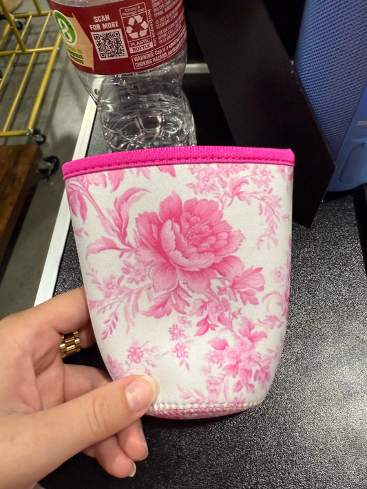 Cup Koozie Floral