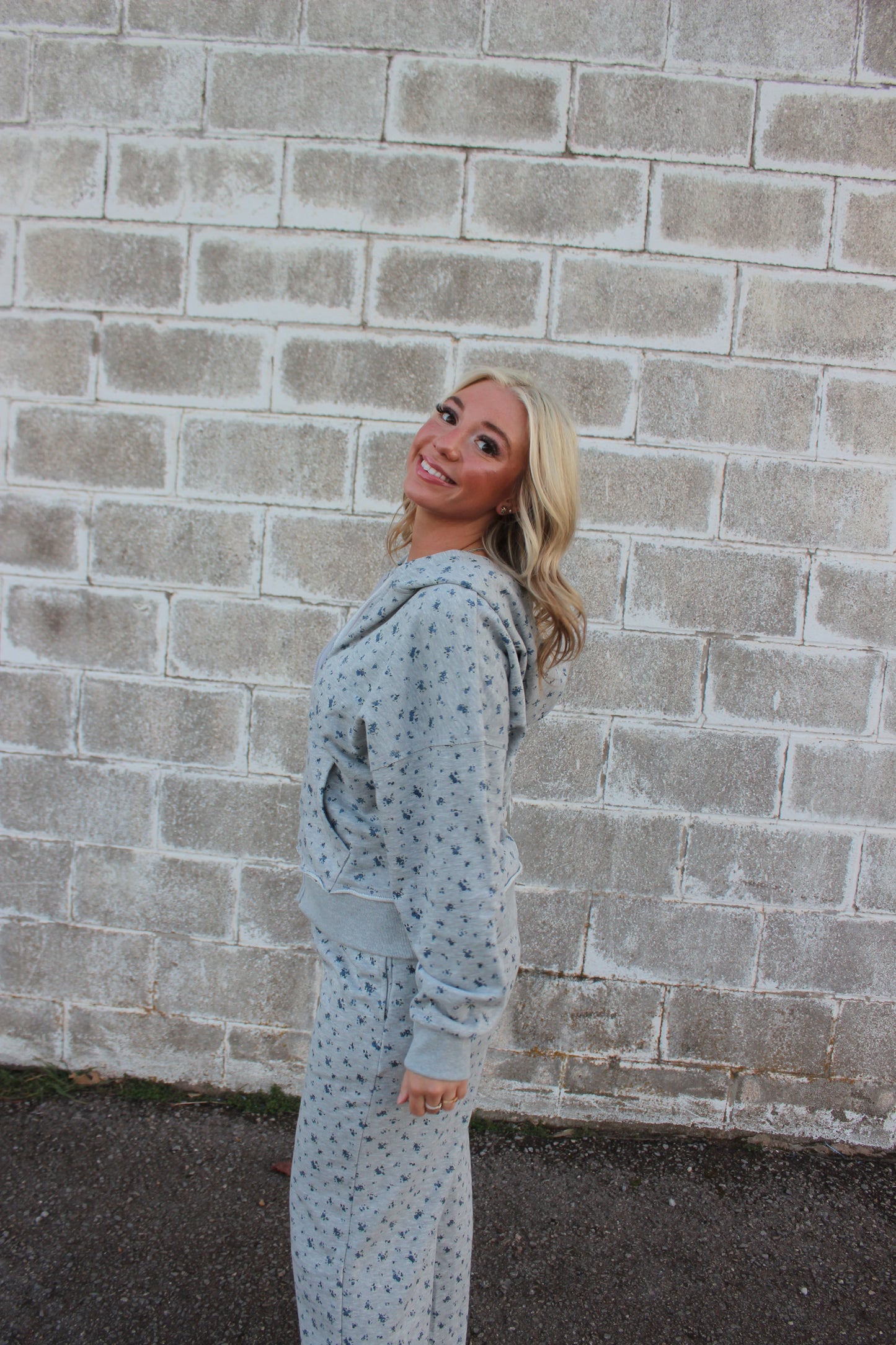 Petal Plush Sweat Set