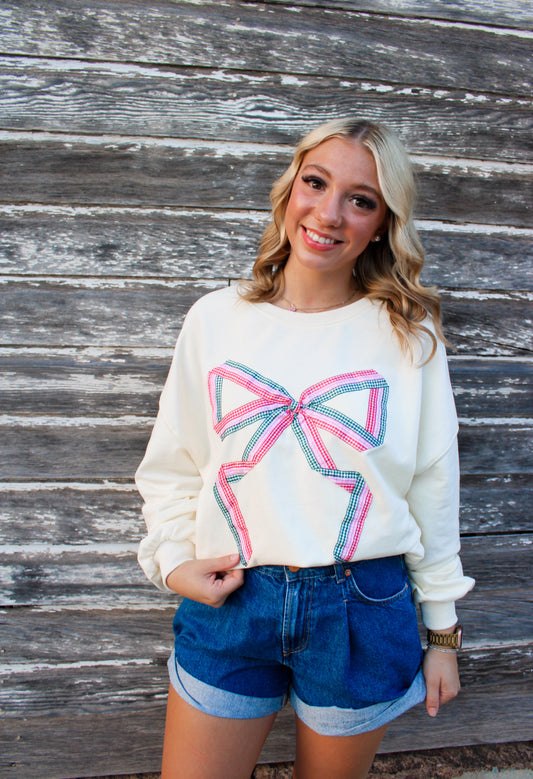 Ribbon Dreams Crewneck