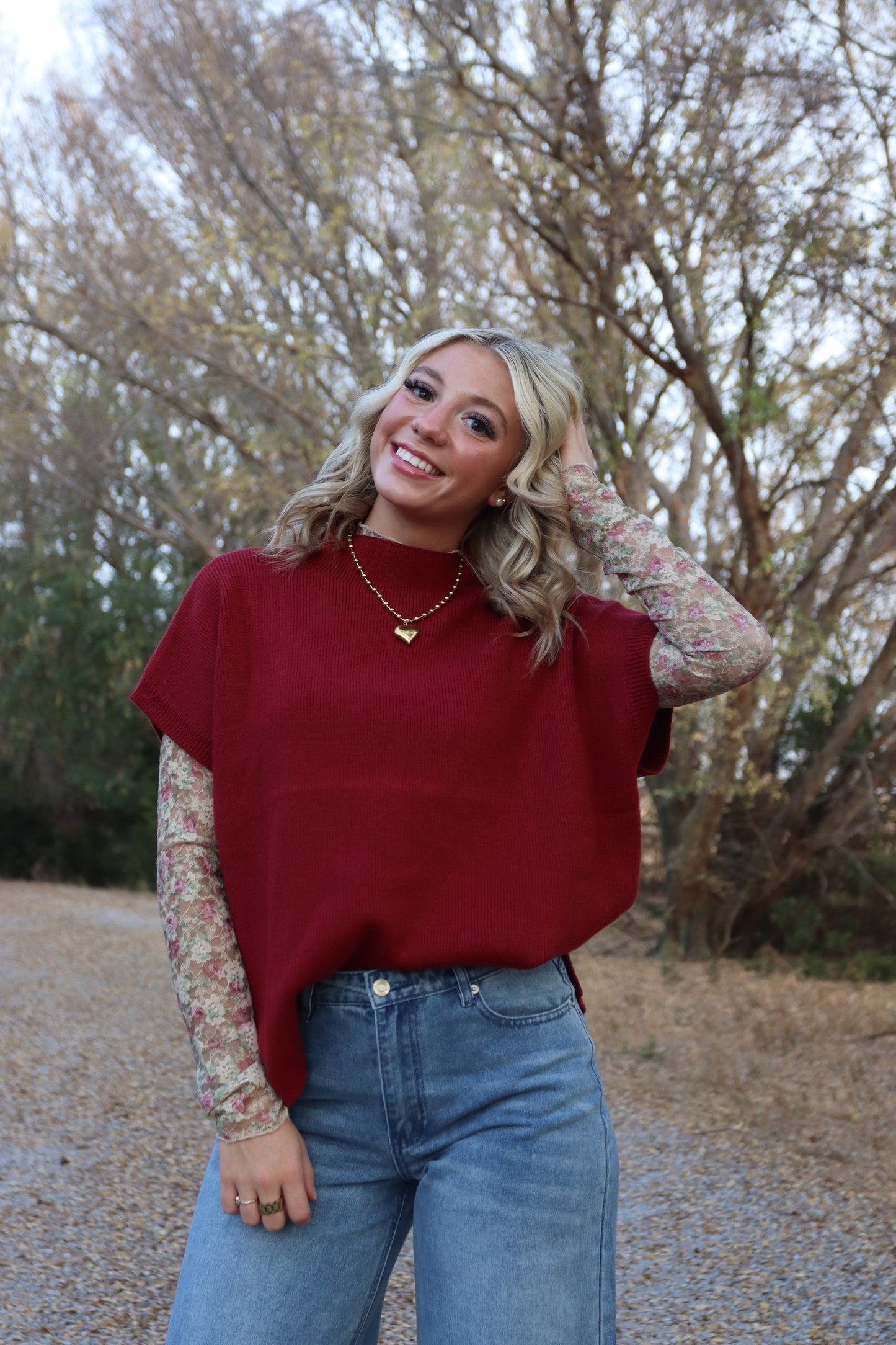 Apple Orchard Sweater Top
