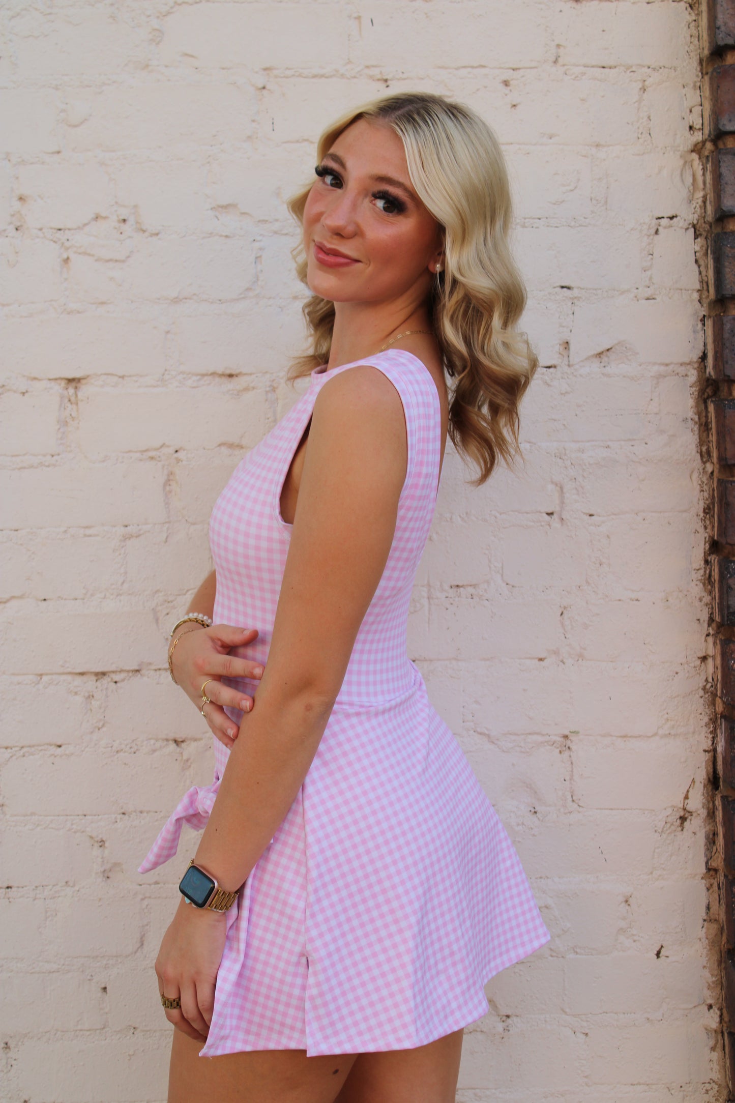 Sweet & Sassy Gingham Dress
