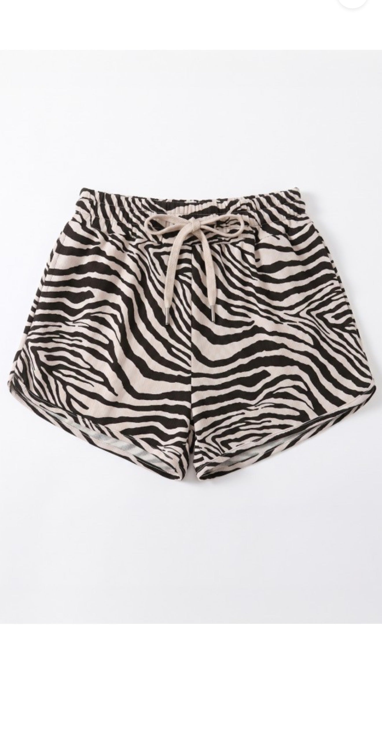 Zebra Mock-neck set (pre order)