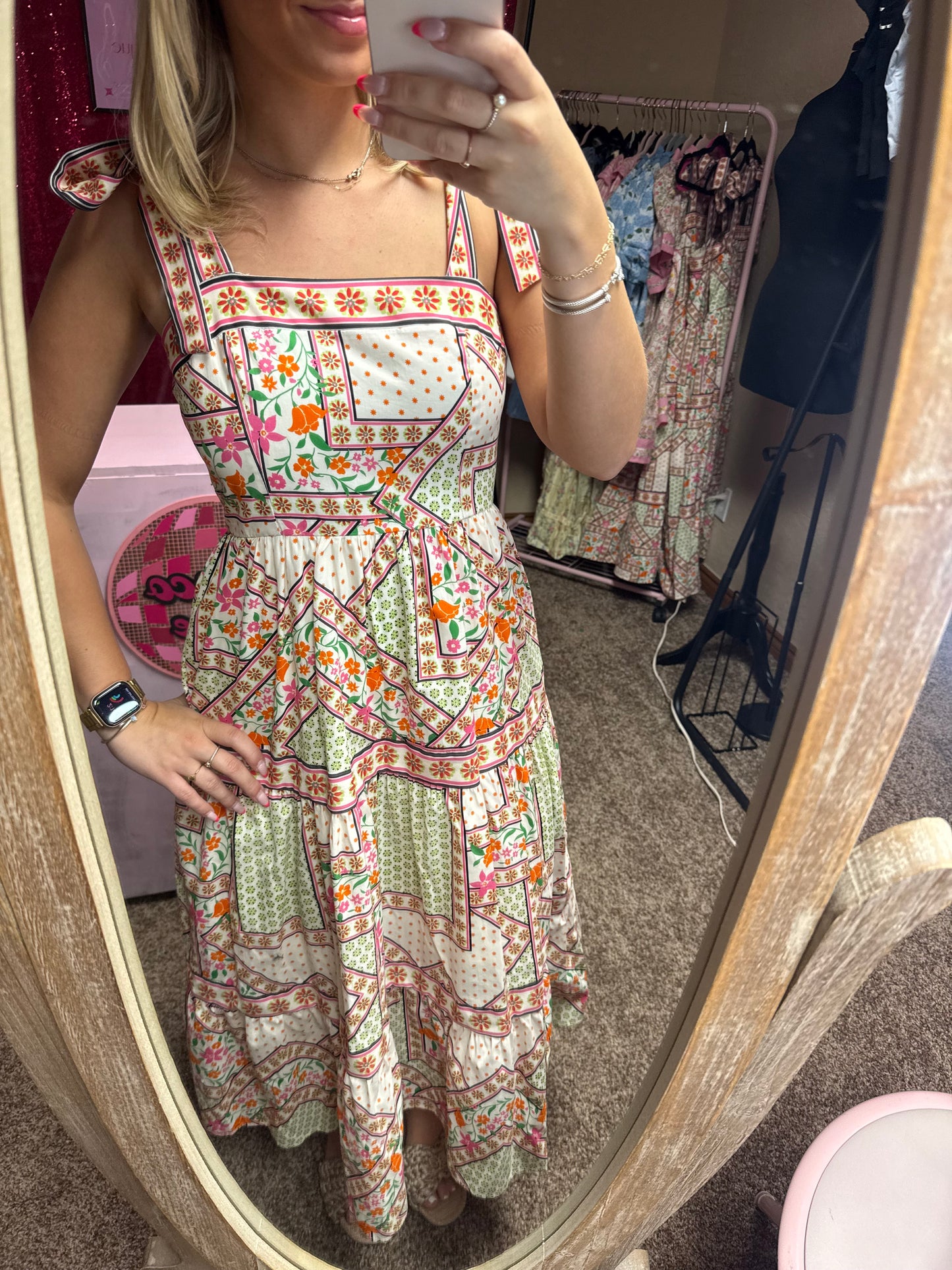 Summer in Seaside Maxi Dress