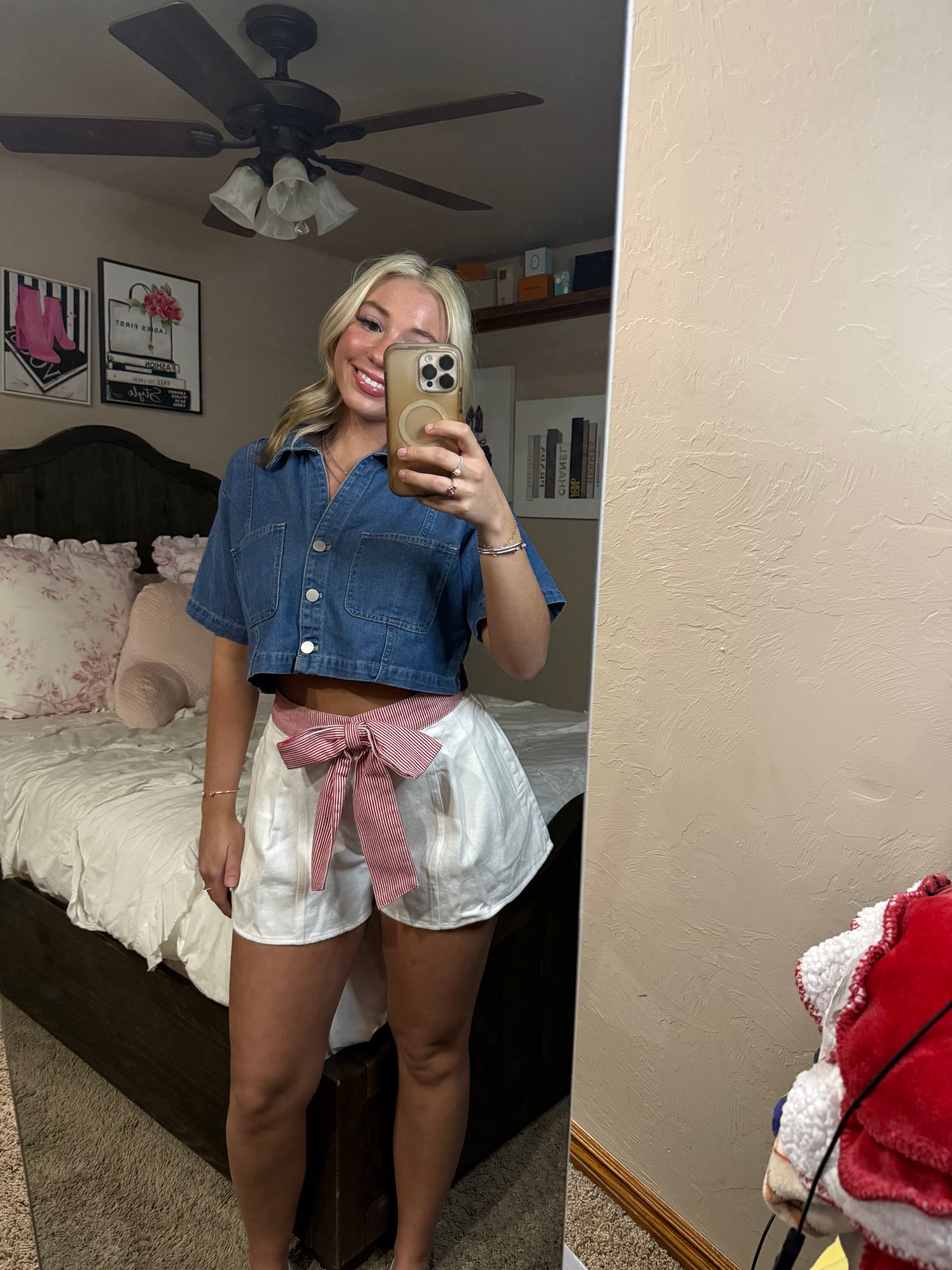 Scarlett Ribbon Shorts