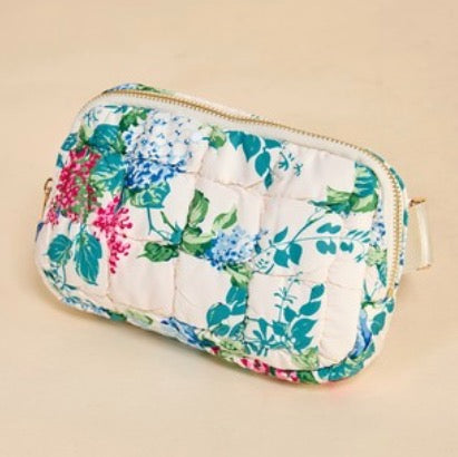 Flirty Floral Belt Bag BLUE