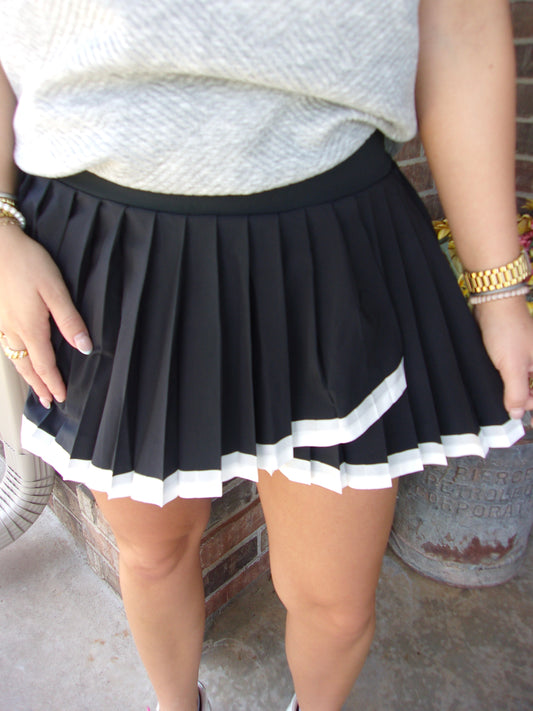 Pleated Movement Skirt