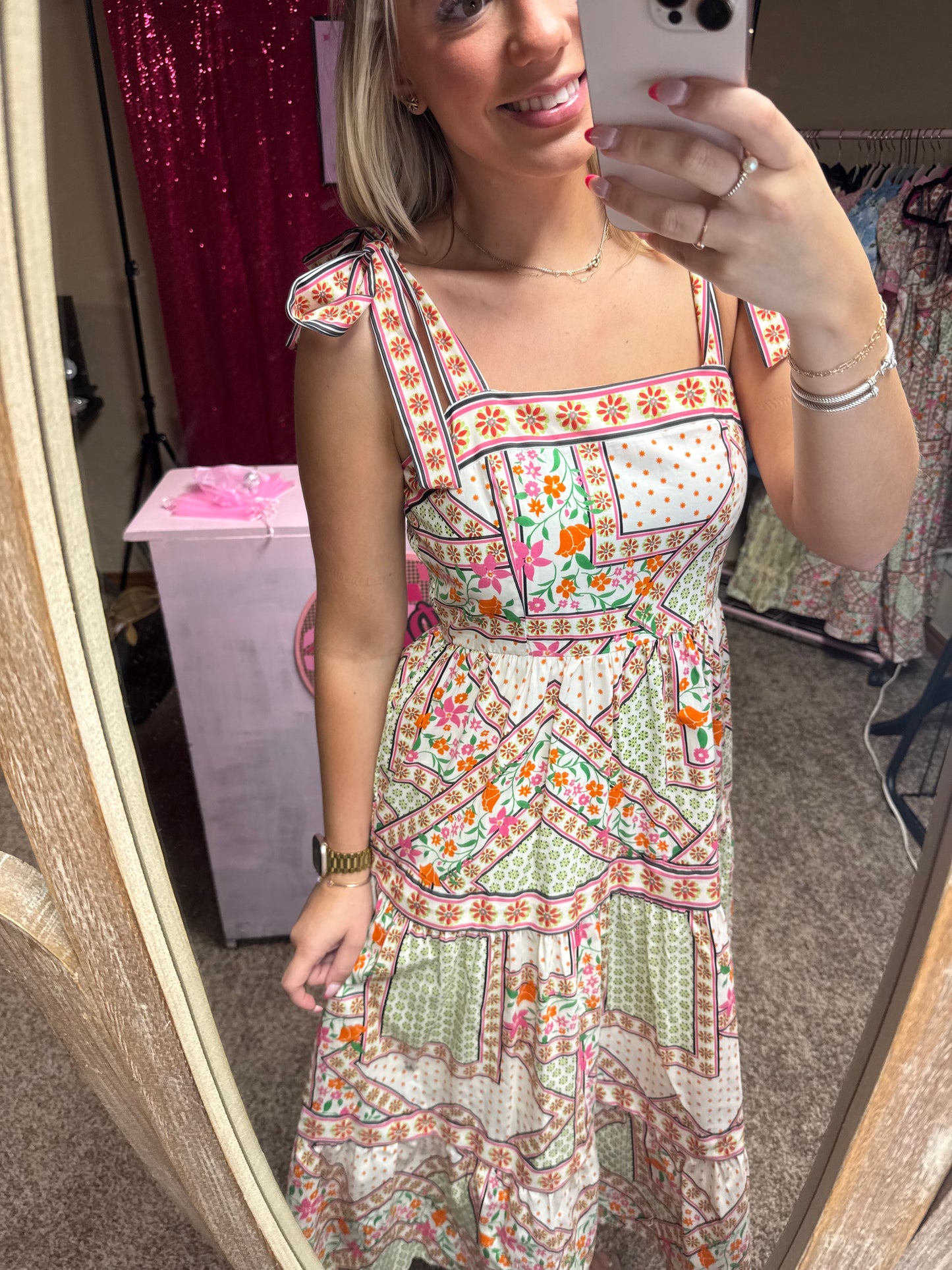 Summer in Seaside Maxi Dress