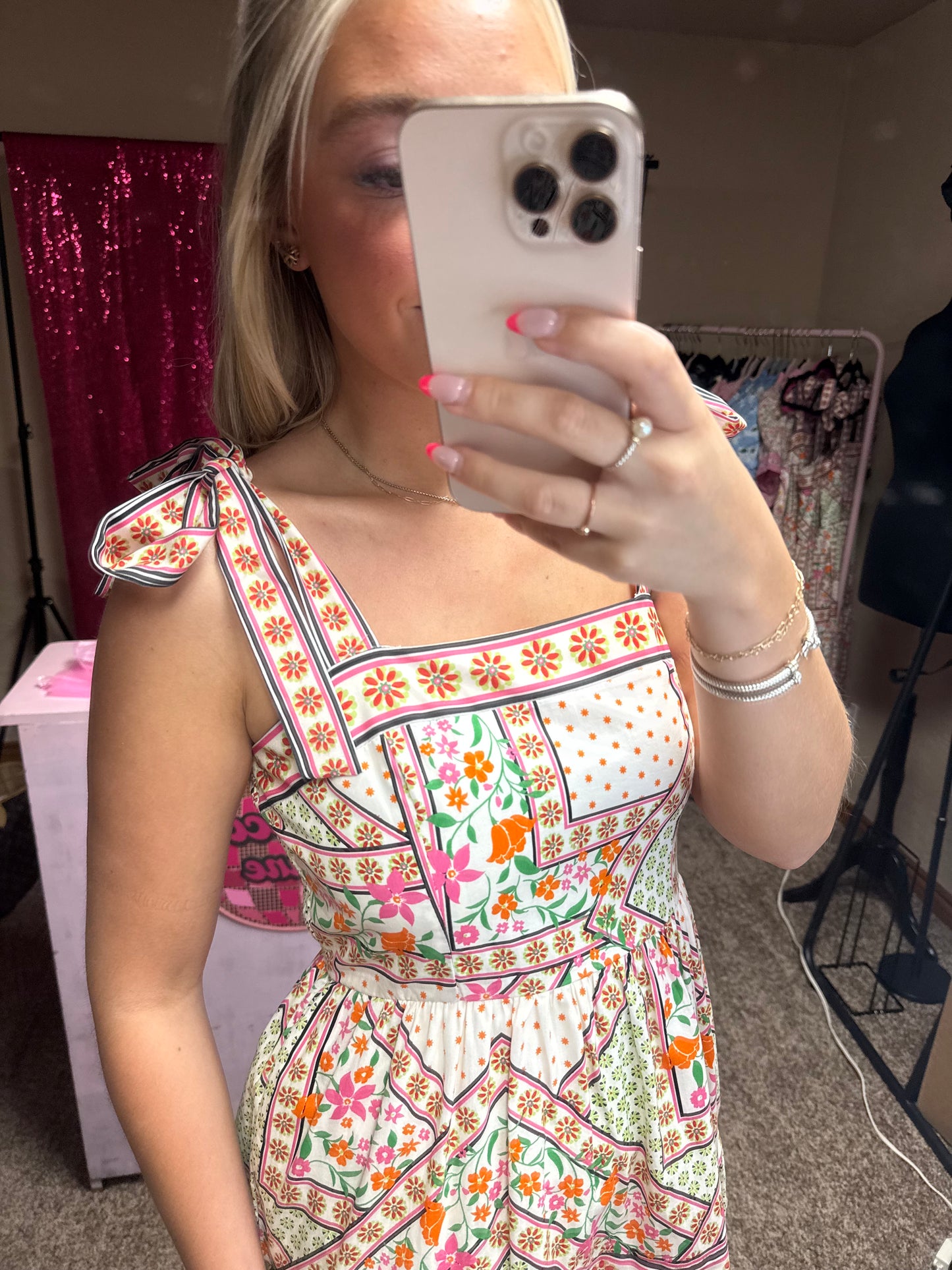 Summer in Seaside Maxi Dress