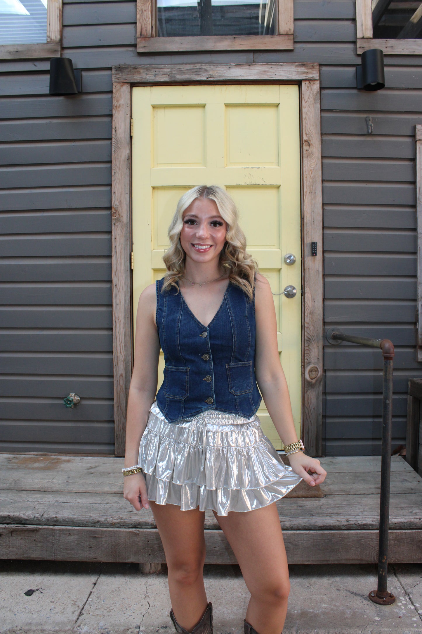 Wild West Denim Vest